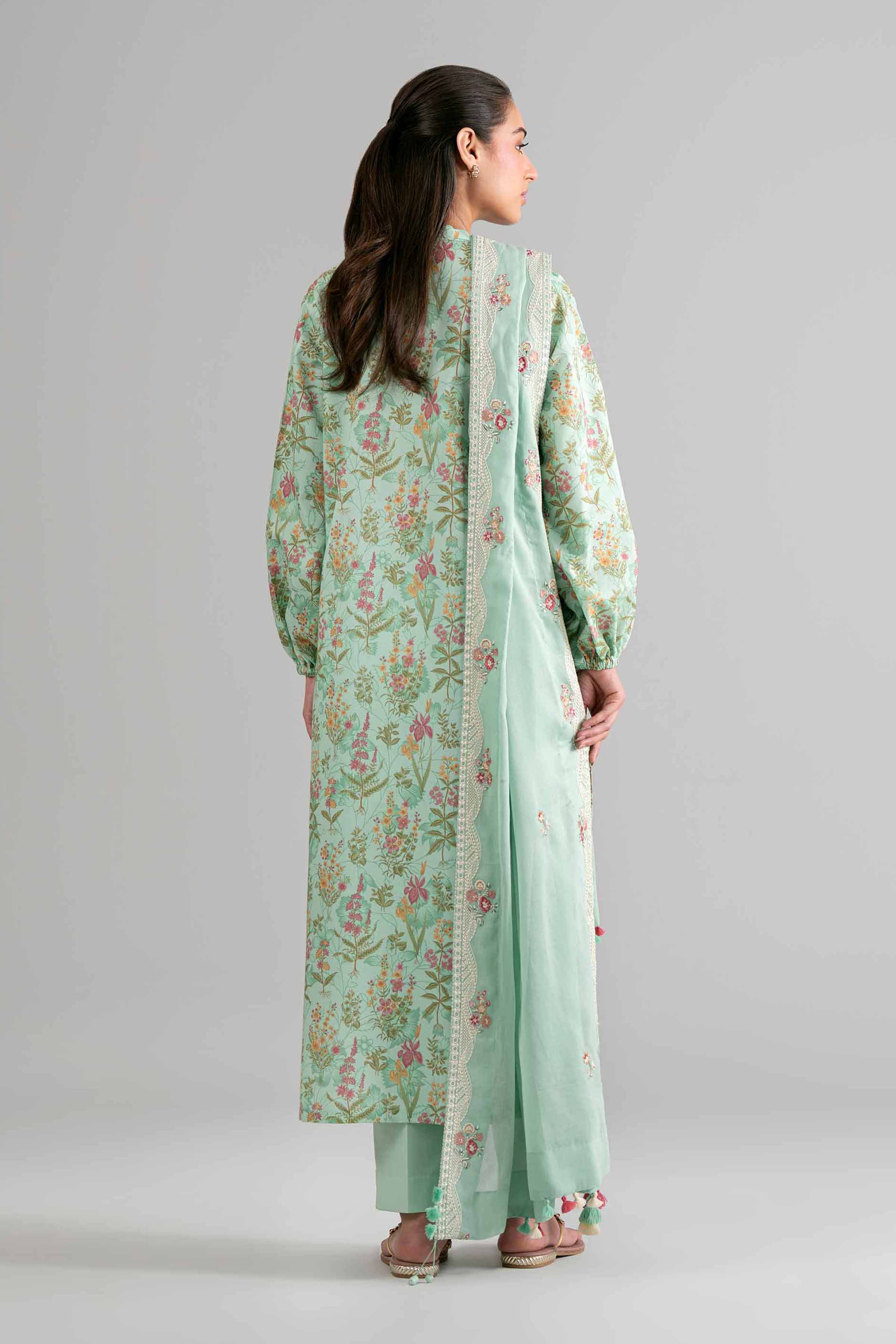 3 Piece - Printed Embroidered Suit - 42601721 for Women - Unstitched Collection | Nishat | Shop Online