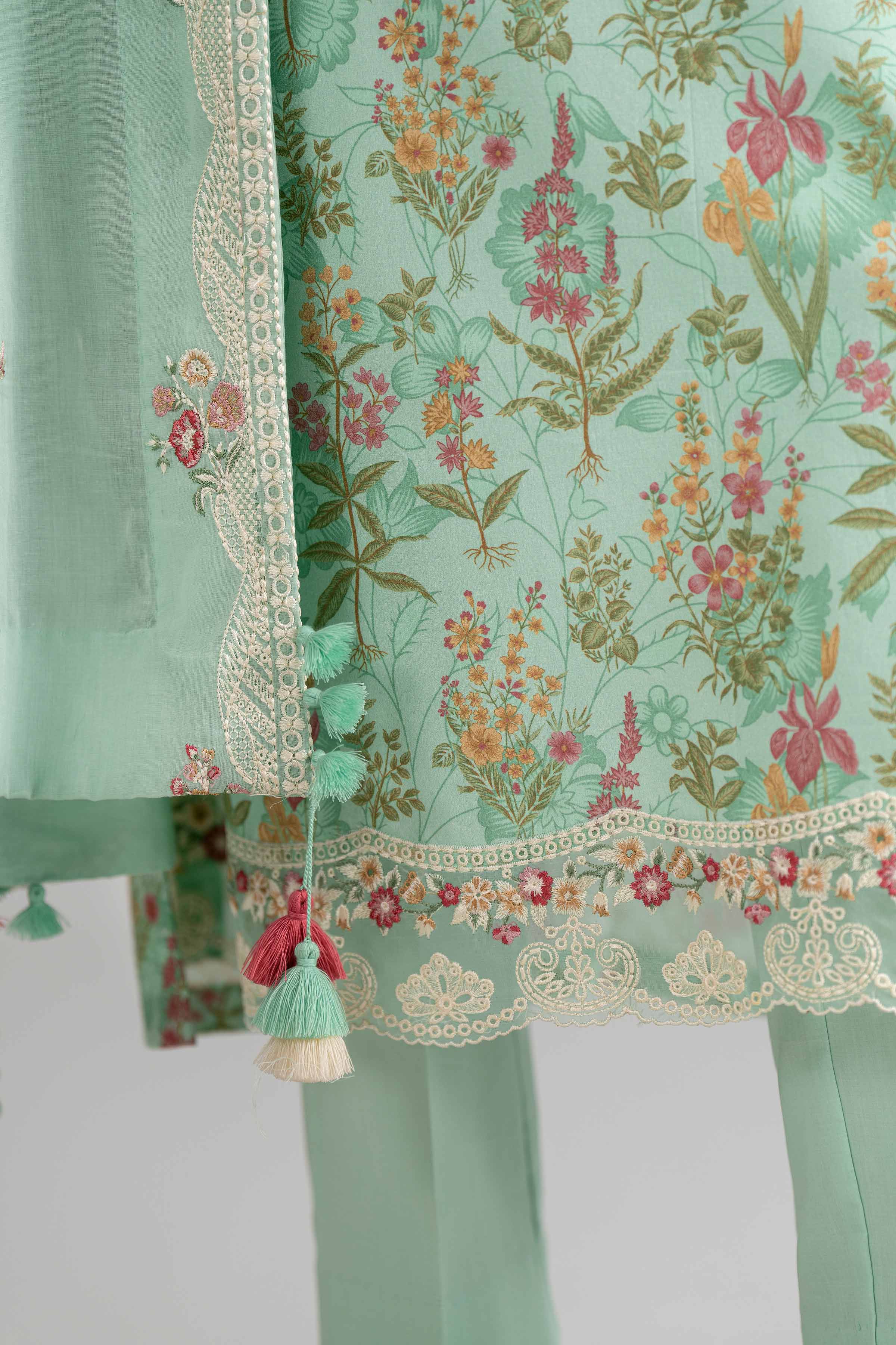 3 Piece - Printed Embroidered Suit - 42601721 for Women - Unstitched Collection | Nishat | Shop Online