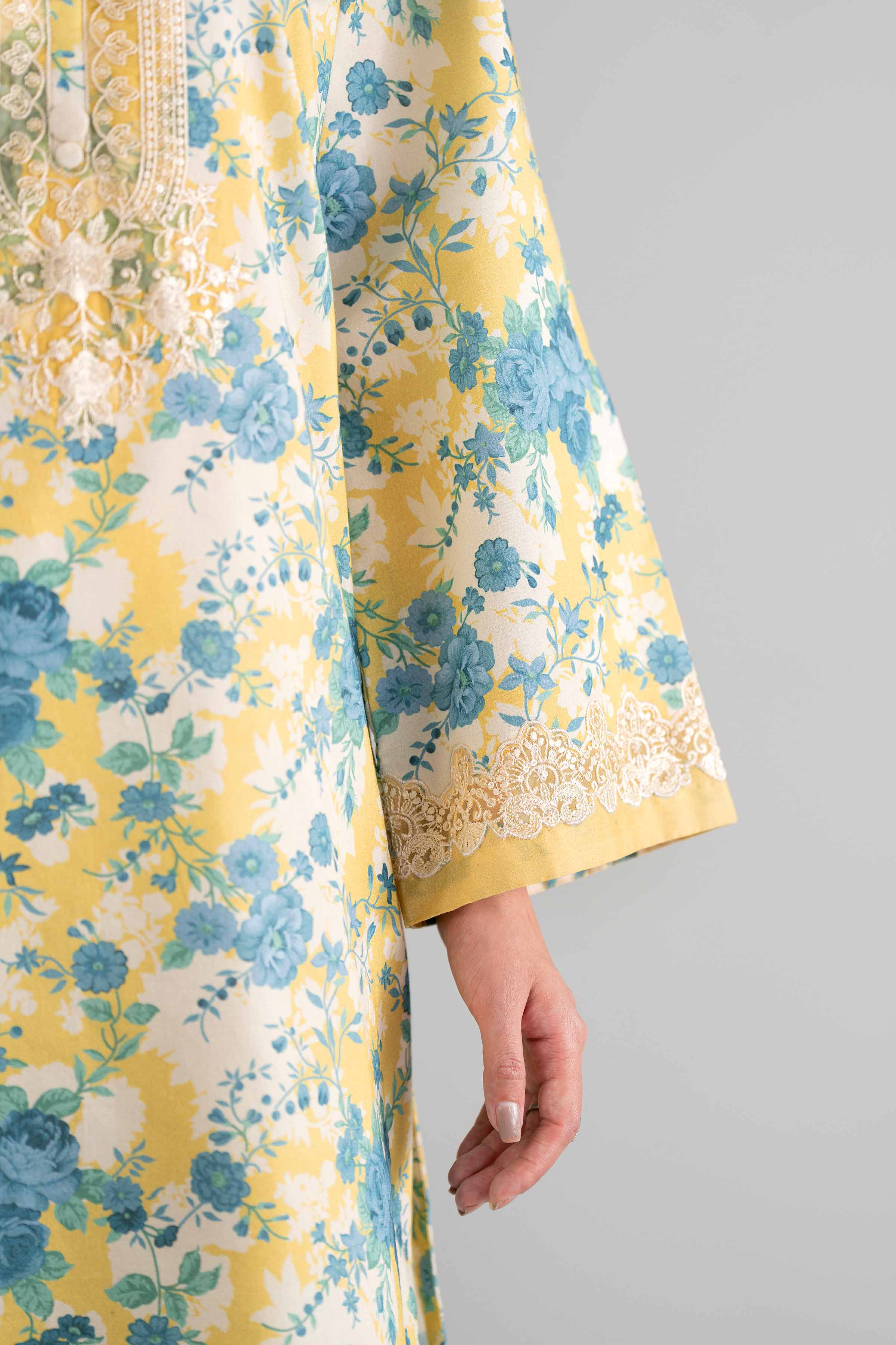 3 Piece - Printed Embroidered Suit - 42601723 for Women - Unstitched Collection | Nishat | Shop Online