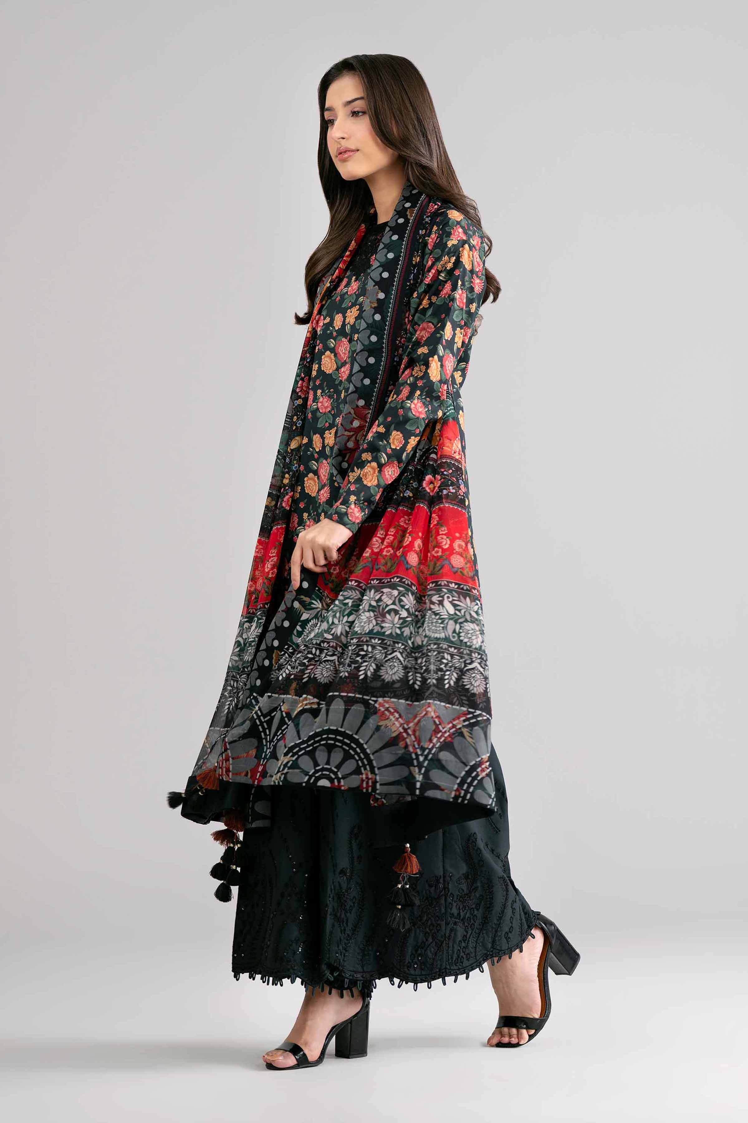 3 Piece - Digital Printed Embroidered Suit - 42601746 for Women - Unstitched Collection | Nishat | Shop Online