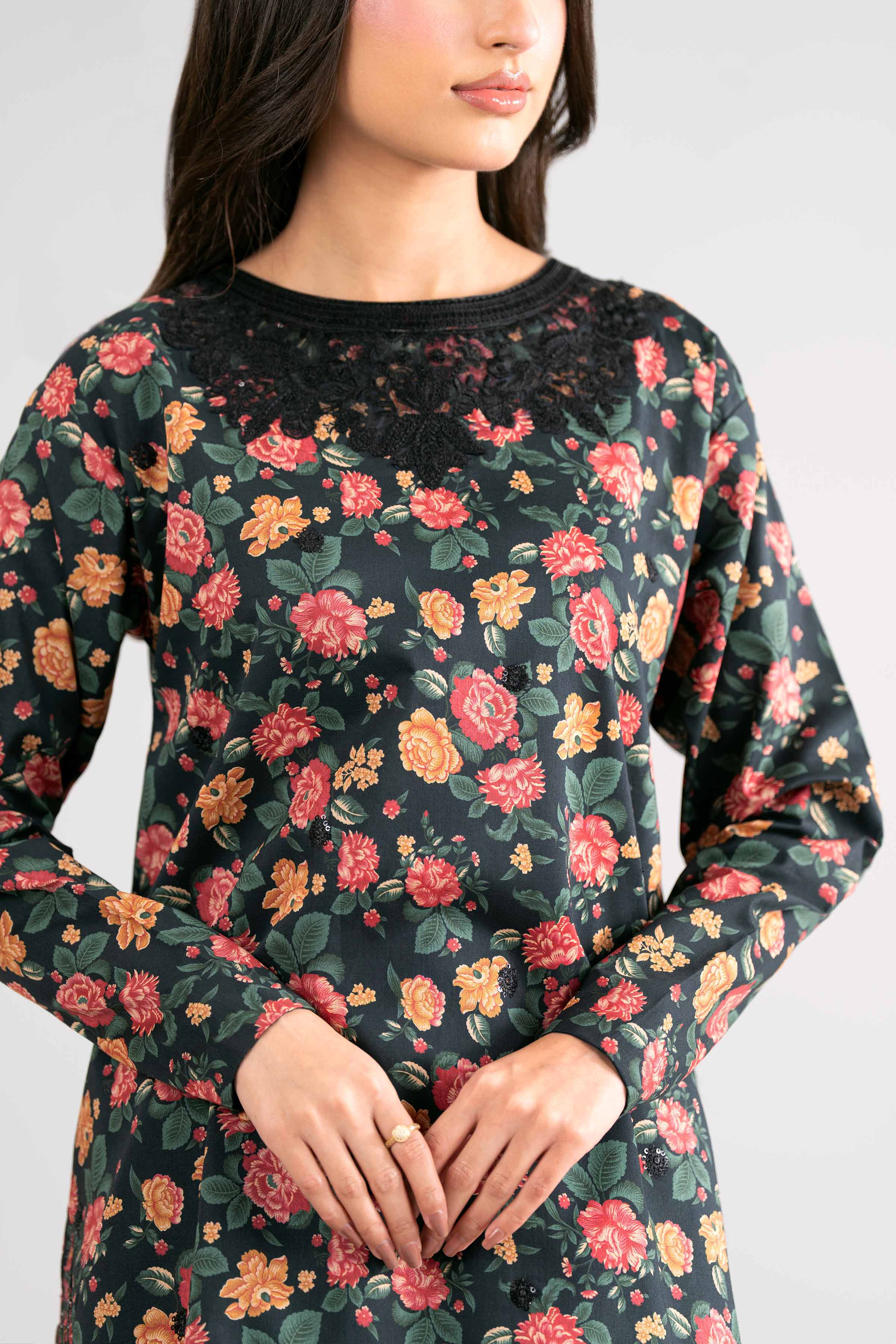 3 Piece - Digital Printed Embroidered Suit - 42601746 for Women - Unstitched Collection | Nishat | Shop Online