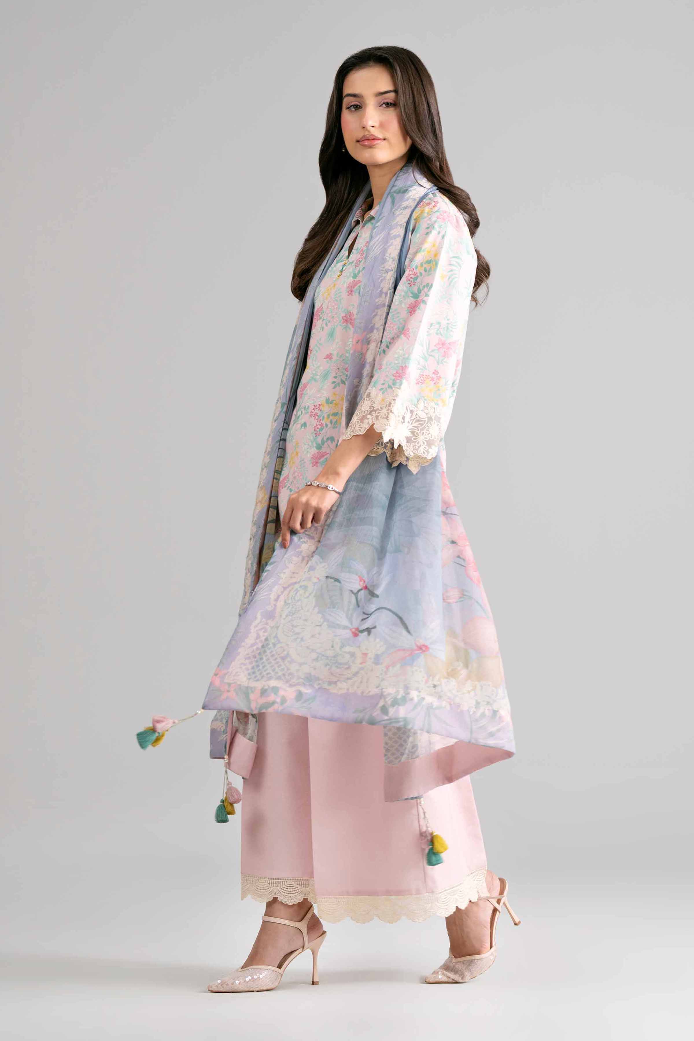 3 Piece - Digital Printed Embroidered Suit - 42601752 for Women - Unstitched Collection | Nishat | Shop Online