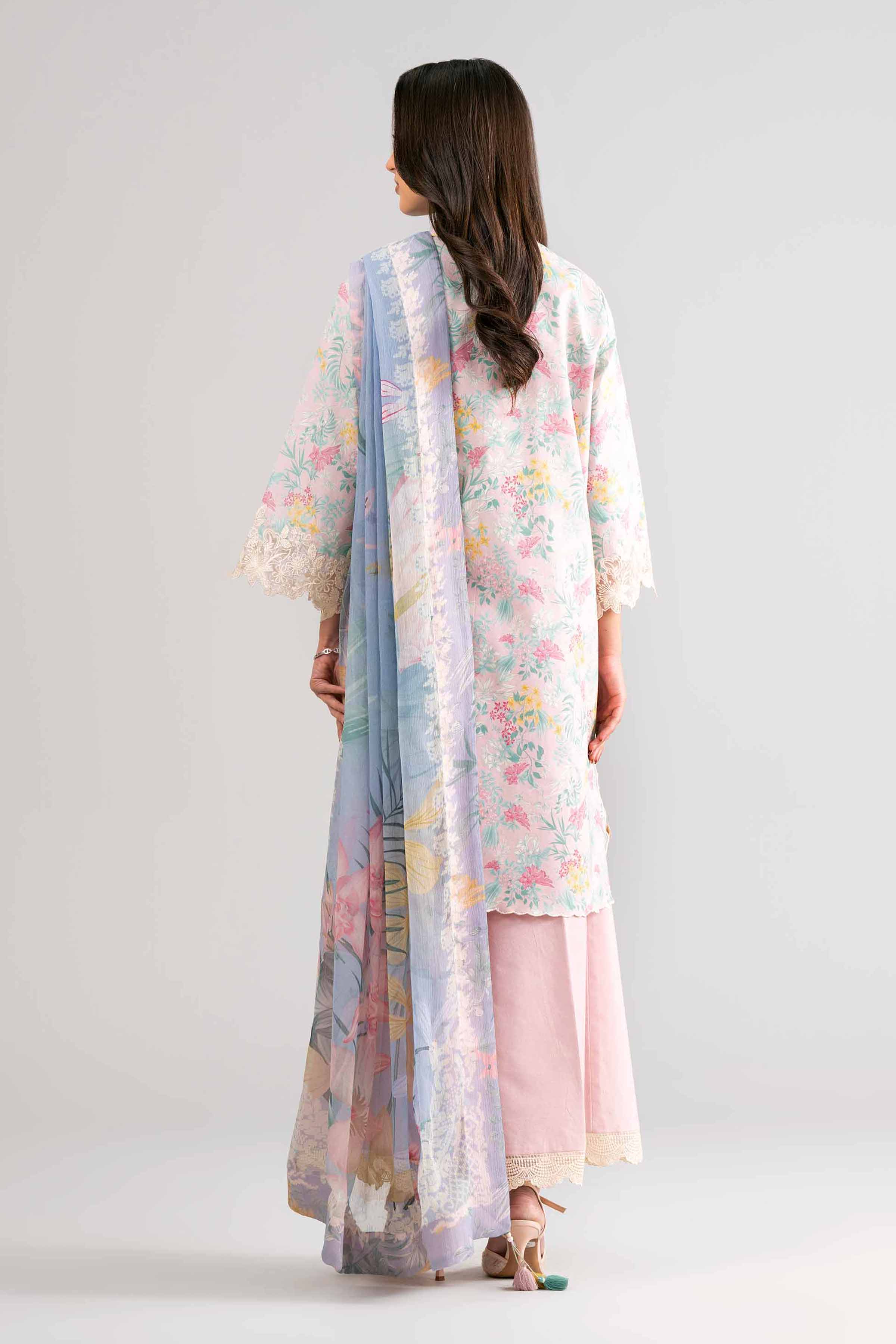 3 Piece - Digital Printed Embroidered Suit - 42601752 for Women - Unstitched Collection | Nishat | Shop Online