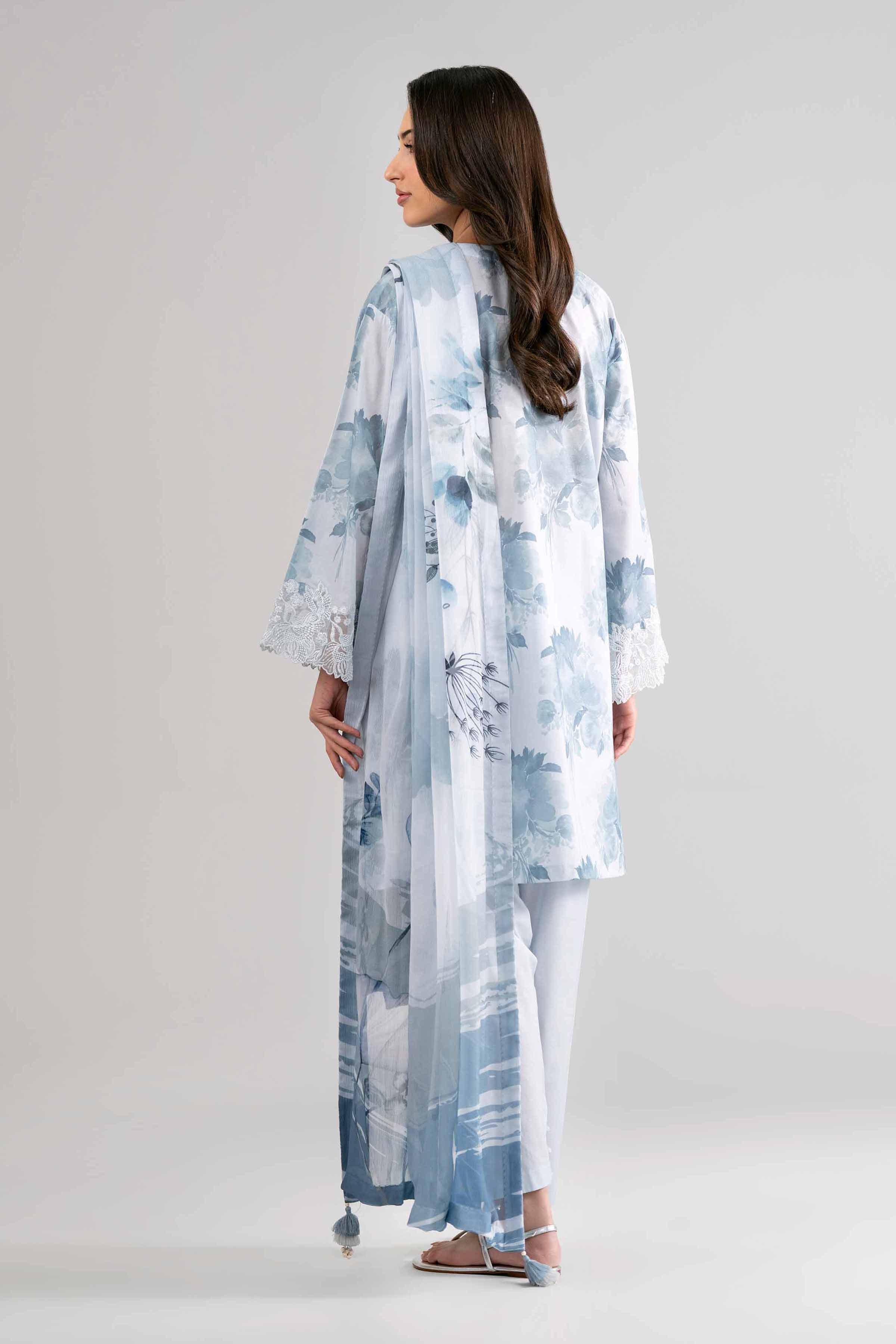 3 Piece - Digital Printed Embroidered Suit - 42601757 for Women - Unstitched Collection | Nishat | Shop Online