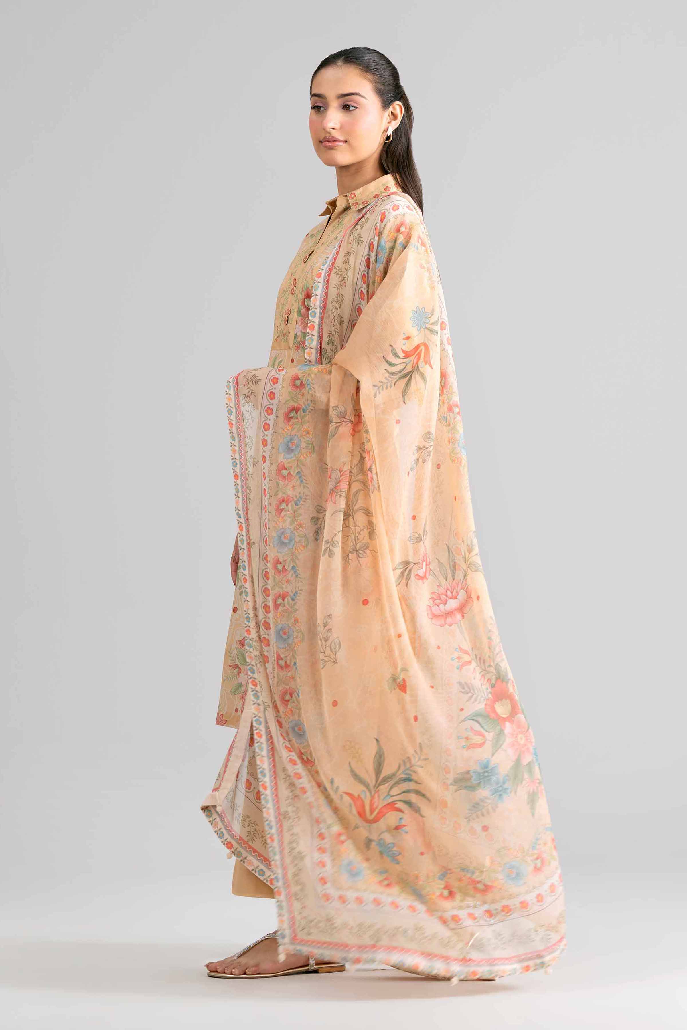 3 Piece - Digital Printed Suit - 42601759 for Women - Unstitched Collection | Nishat | Shop Online