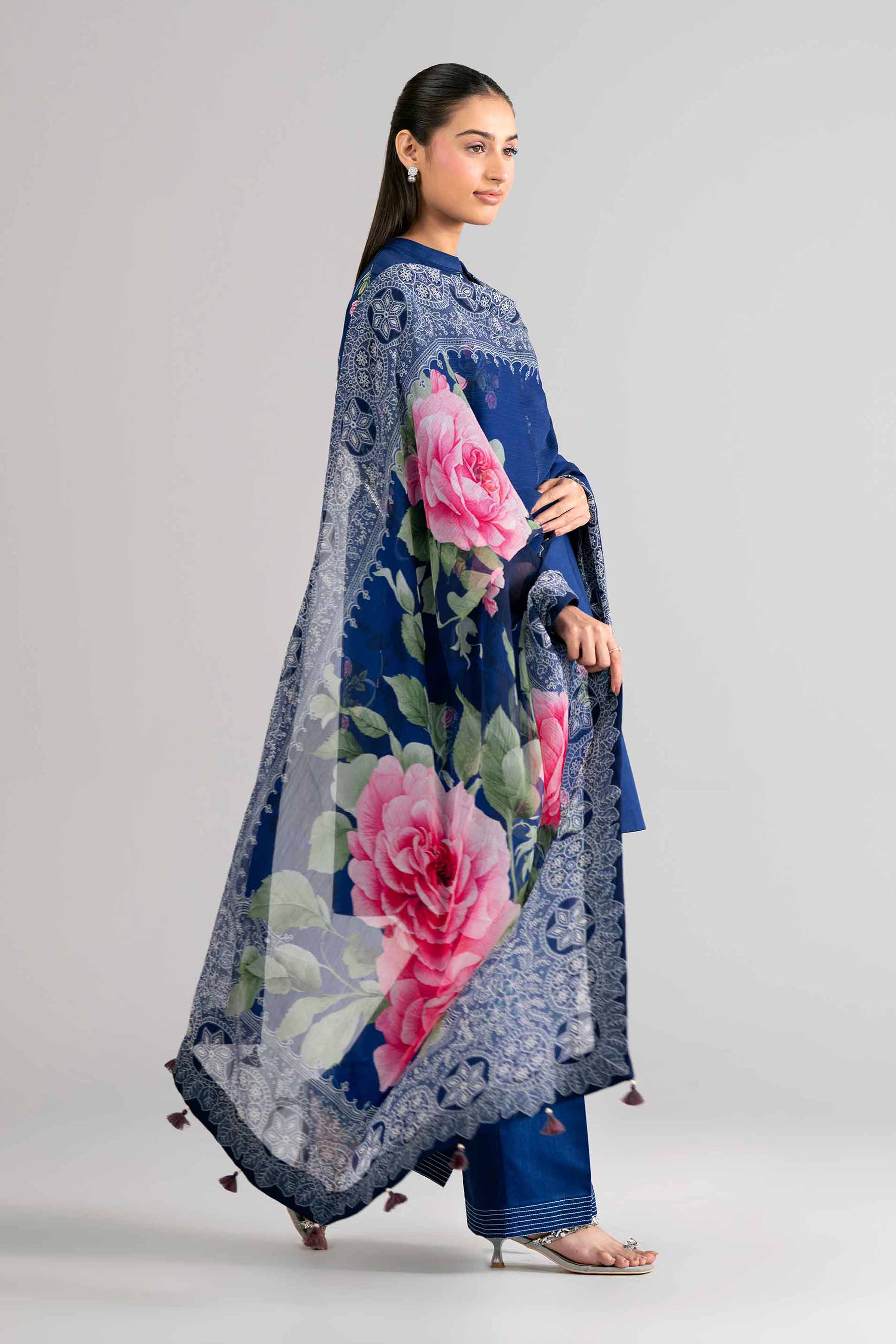 3 Piece - Digital Printed Suit - 42601763 for Women - Unstitched Collection | Nishat | Shop Online