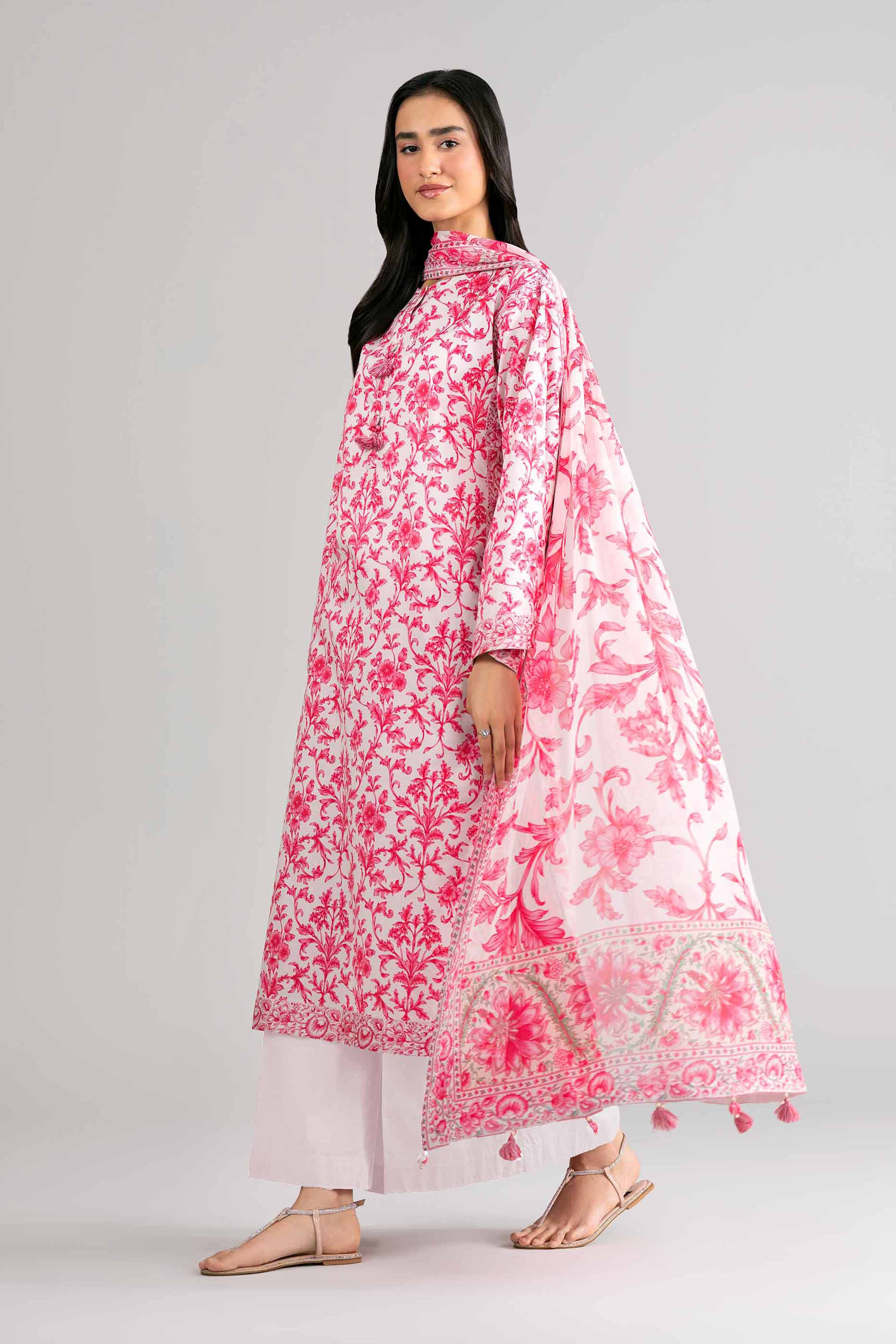 3 Piece - Digital Printed Suit - 42601764