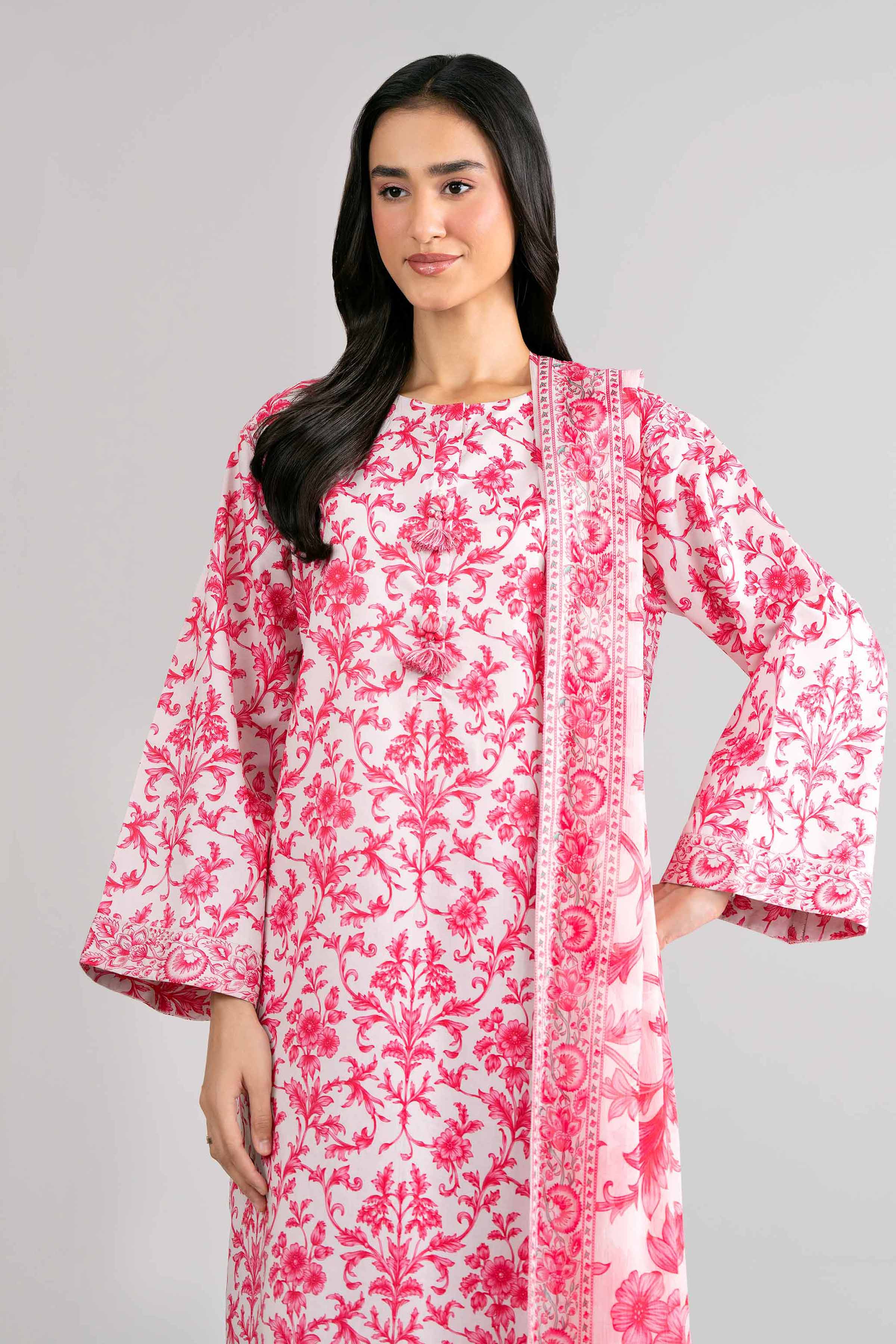 3 Piece - Digital Printed Suit - 42601764