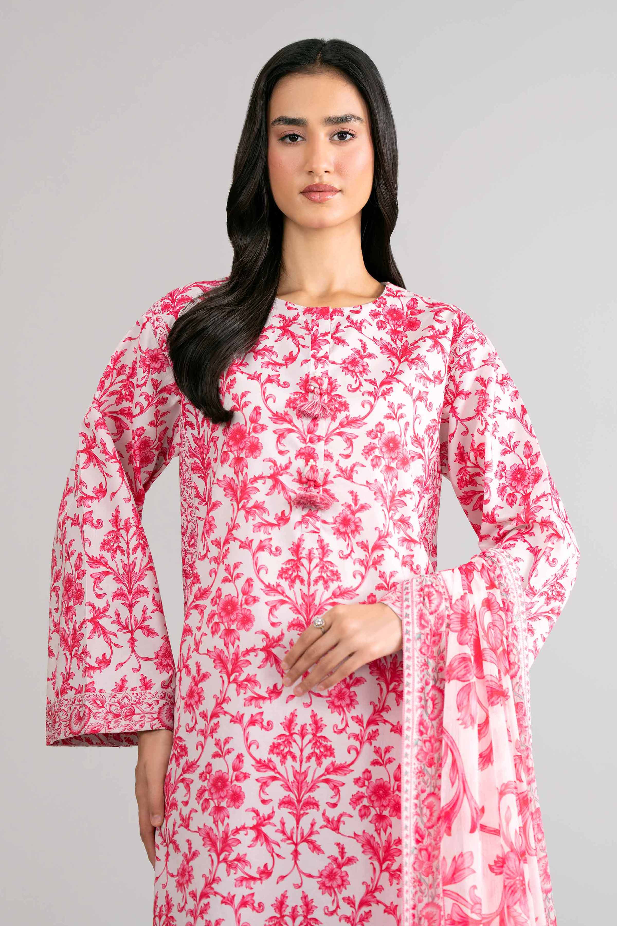 3 Piece - Digital Printed Suit - 42601764