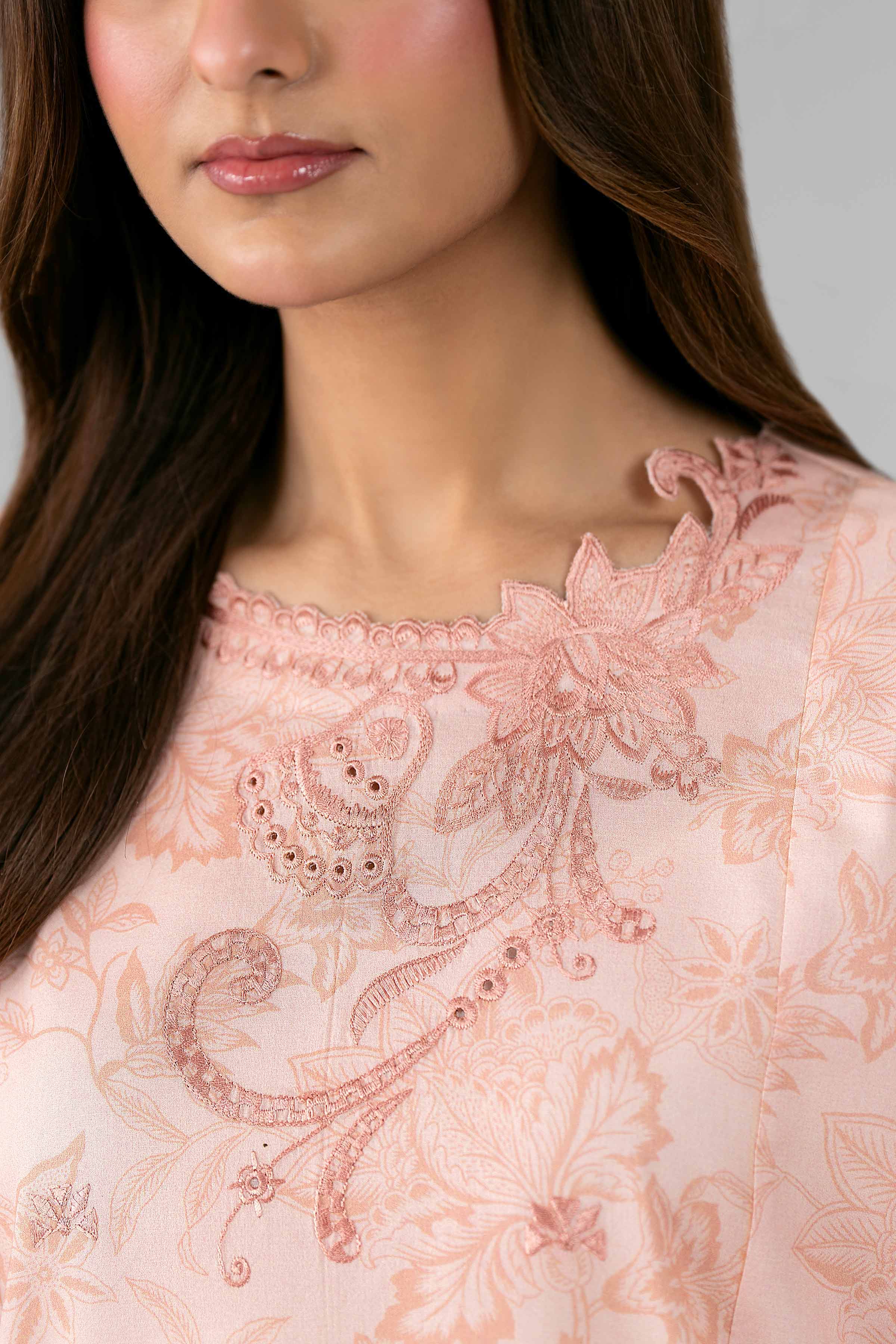 3 Piece - Printed Embroidered Suit - 42601781 for Women - Unstitched Collection | Nishat | Shop Online