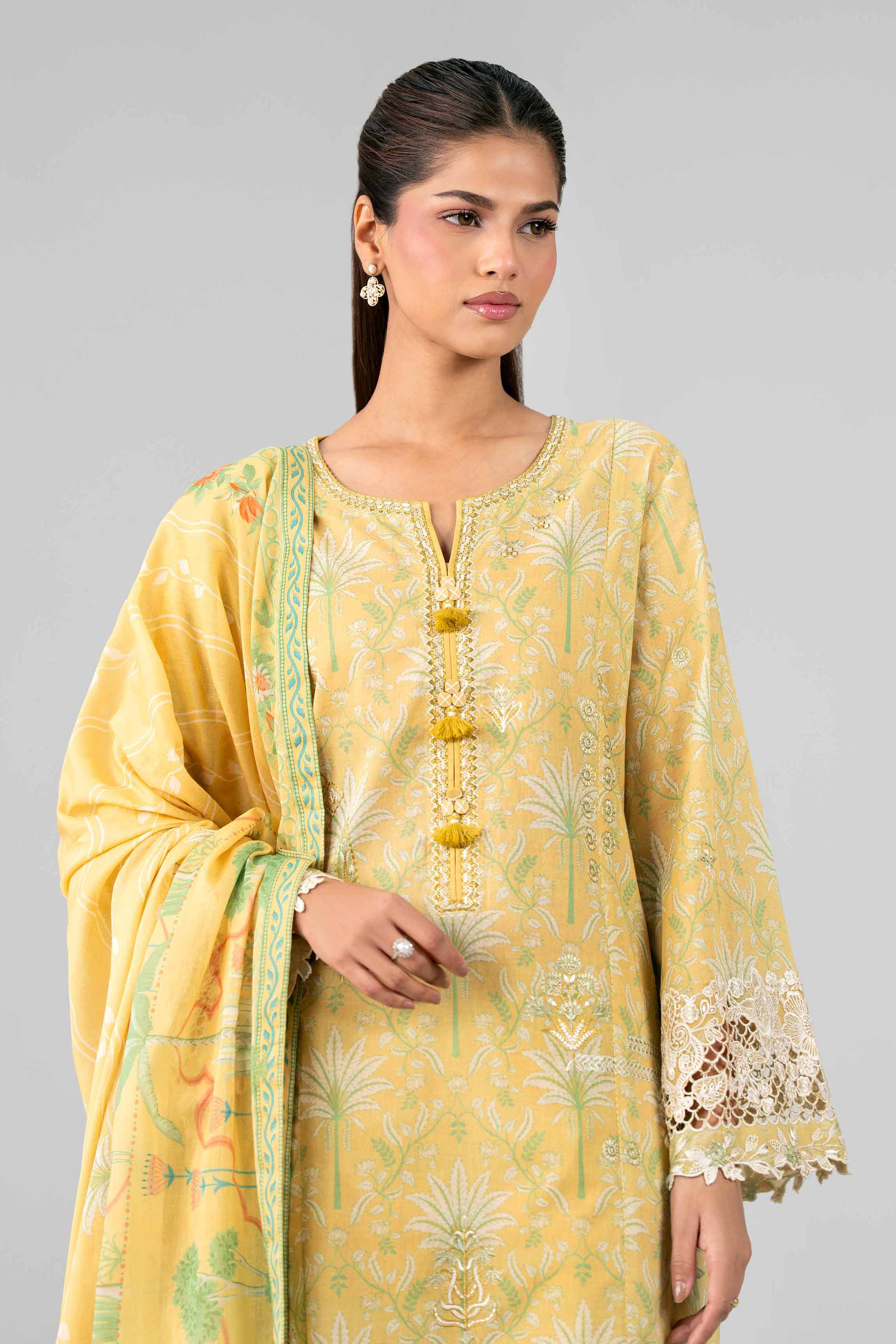 3 Piece - Printed Embroidered Suit - 42601782 for Women - Unstitched Collection | Nishat | Shop Online