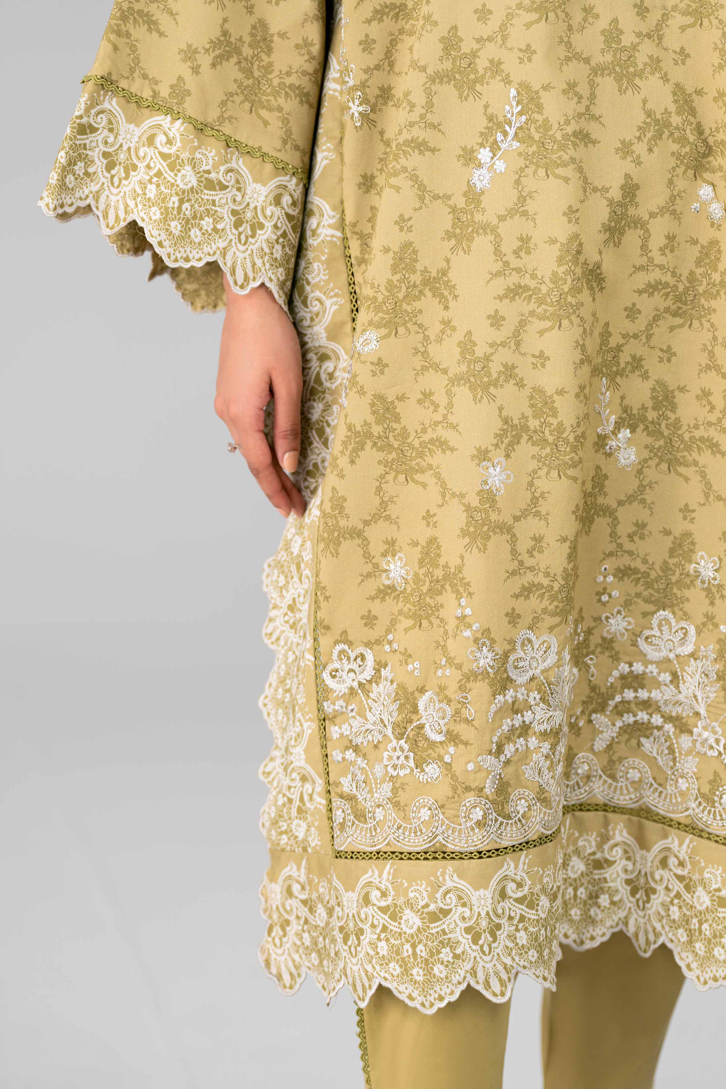 3 Piece - Printed Embroidered Suit - 42601785 for Women - Unstitched Collection | Nishat | Shop Online