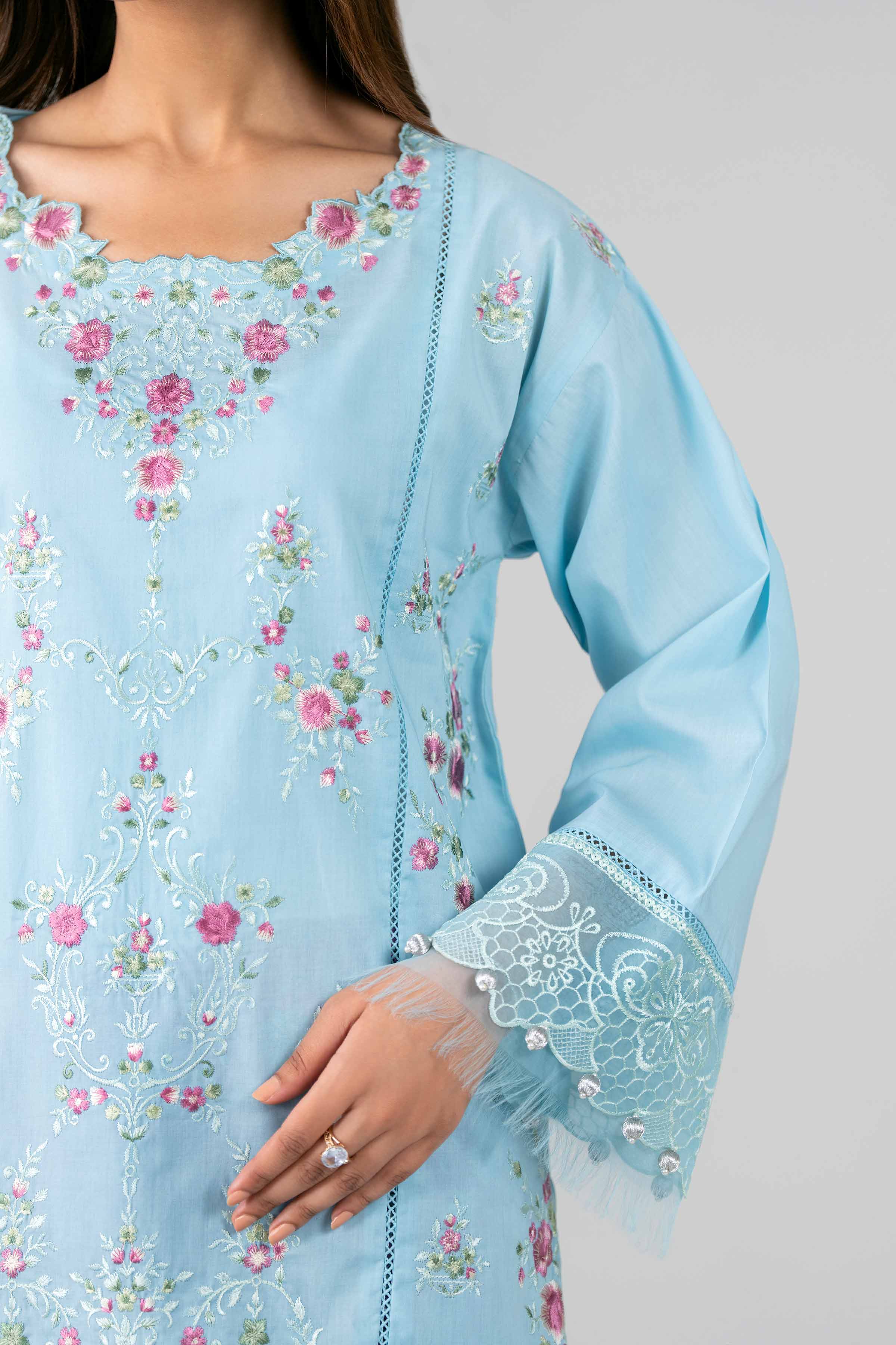 3 Piece - Printed Embroidered Suit - 42601791 for Women - Unstitched Collection | Nishat | Shop Online