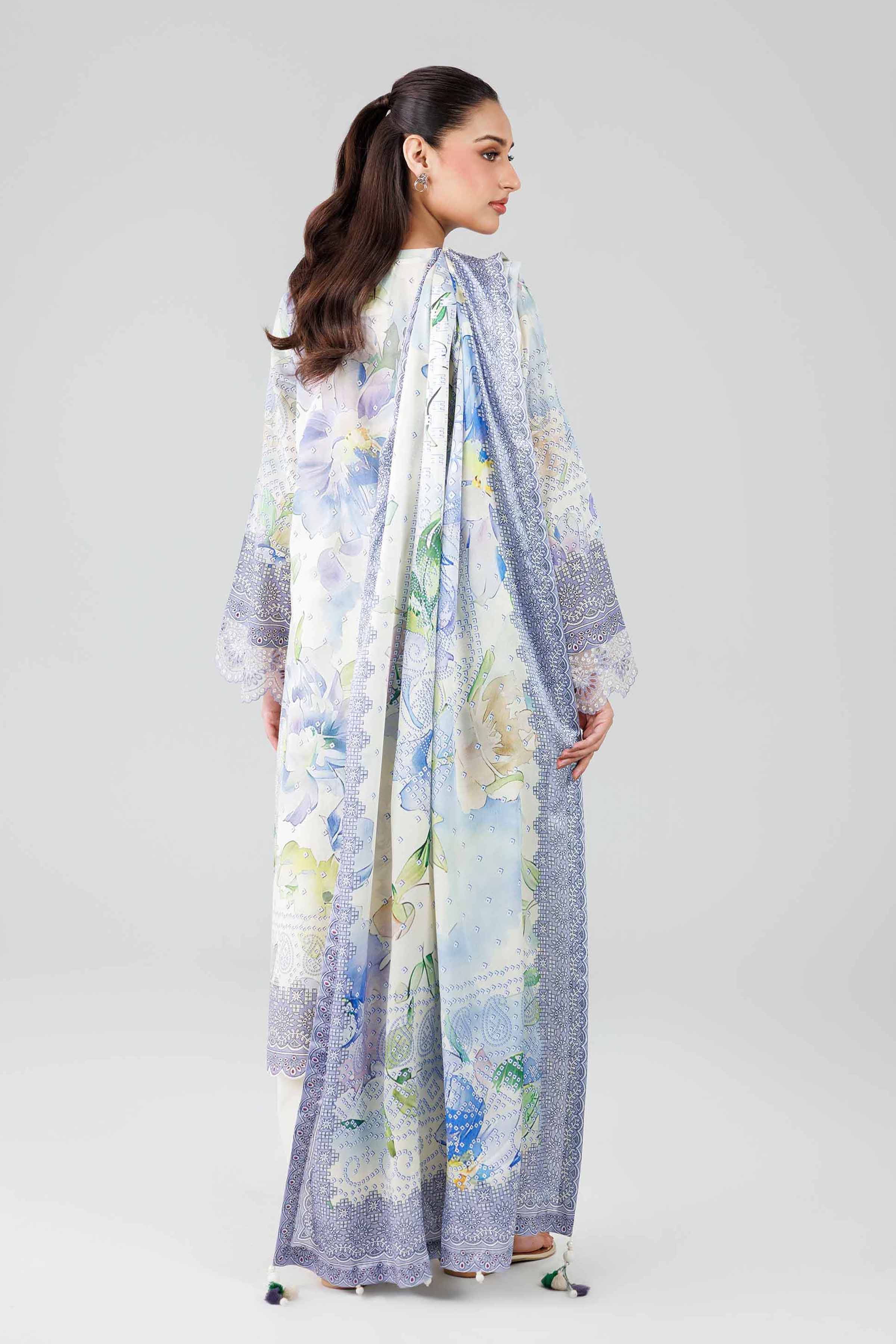 3 Piece - Digital Printed Embroidered Suit - 42601802 for Women - Unstitched Collection | Nishat | Shop Online