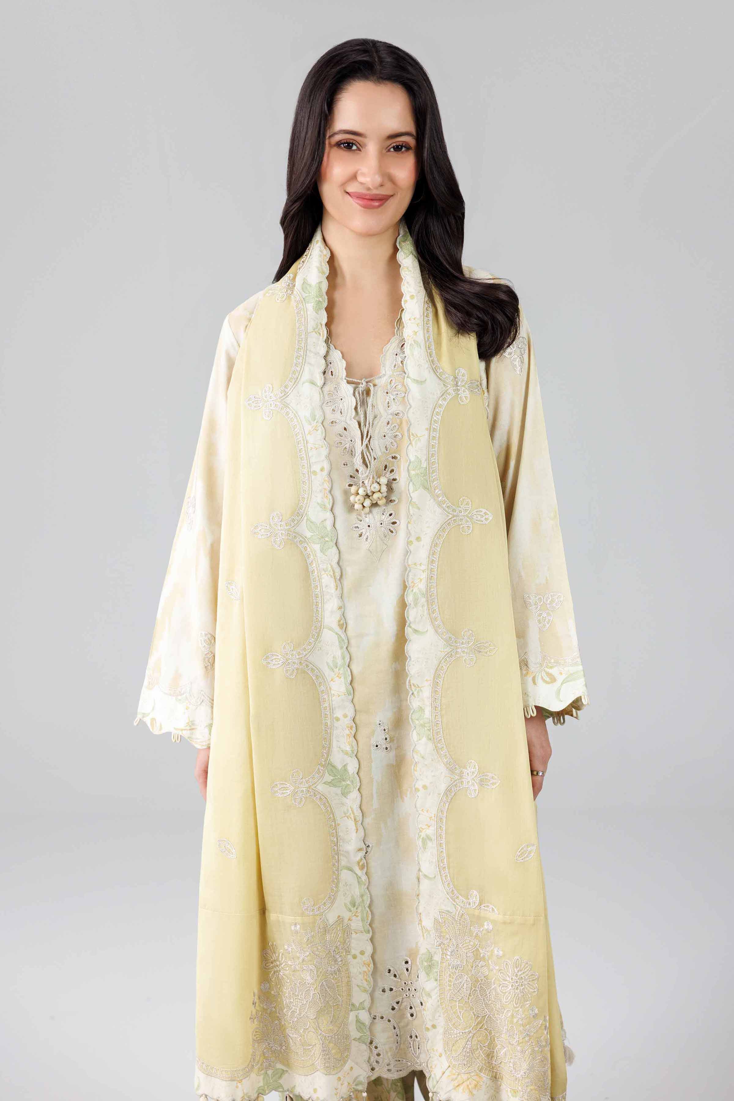 3 Piece - Printed Embroidered Suit - 42601809 for Women - Unstitched Collection | Nishat | Shop Online