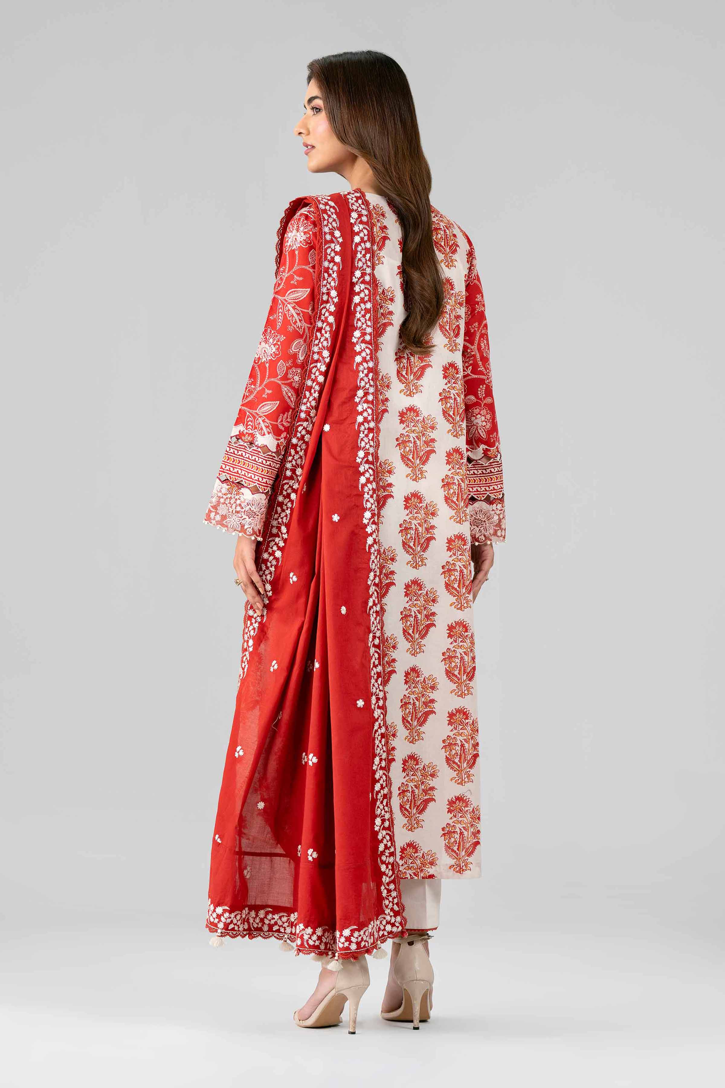 3 Piece - Printed Embroidered Suit - 42601815 for Women - Unstitched Collection | Nishat | Shop Online