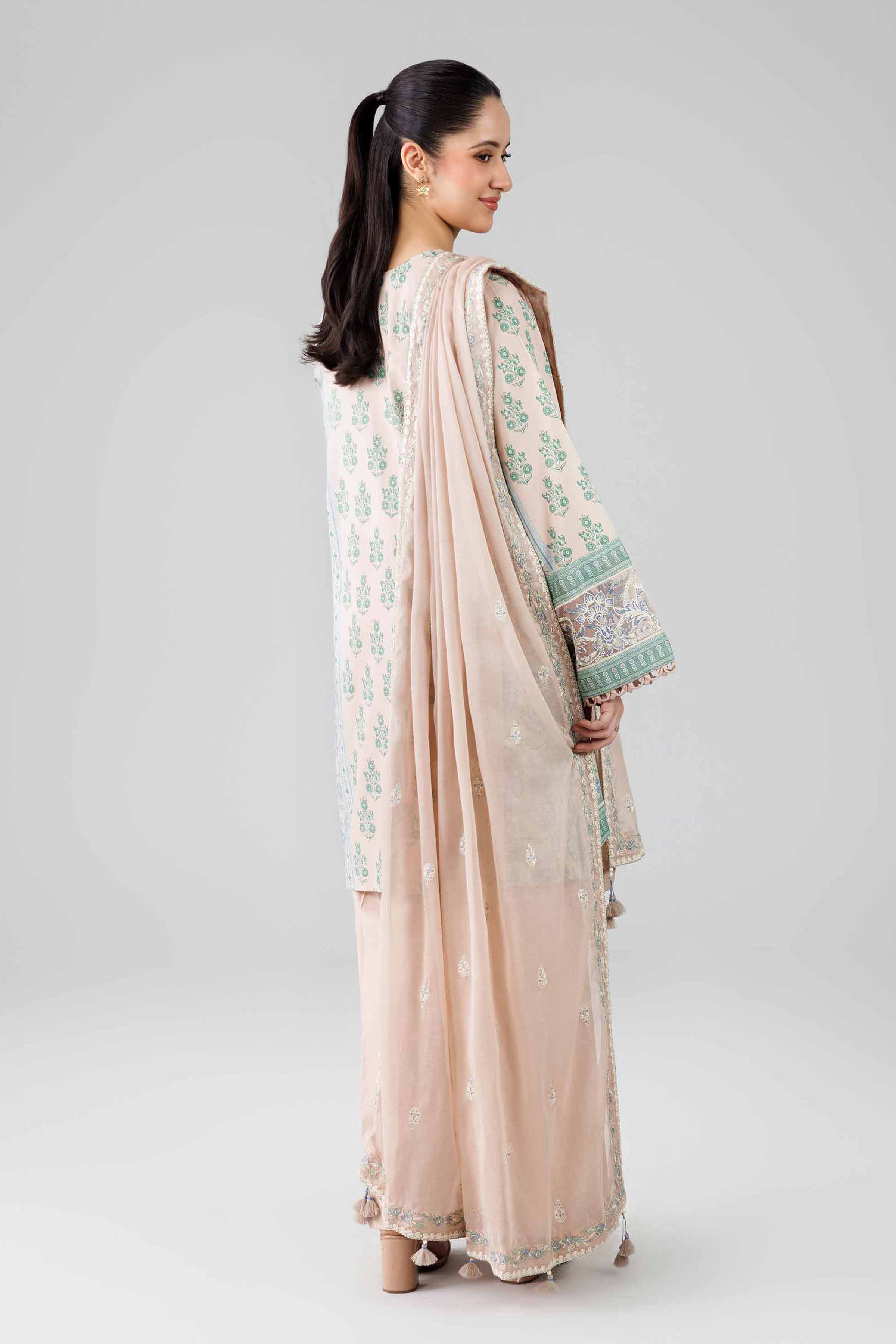 3 Piece - Printed Embroidered Suit - 42601820 for Women - Unstitched Collection | Nishat | Shop Online