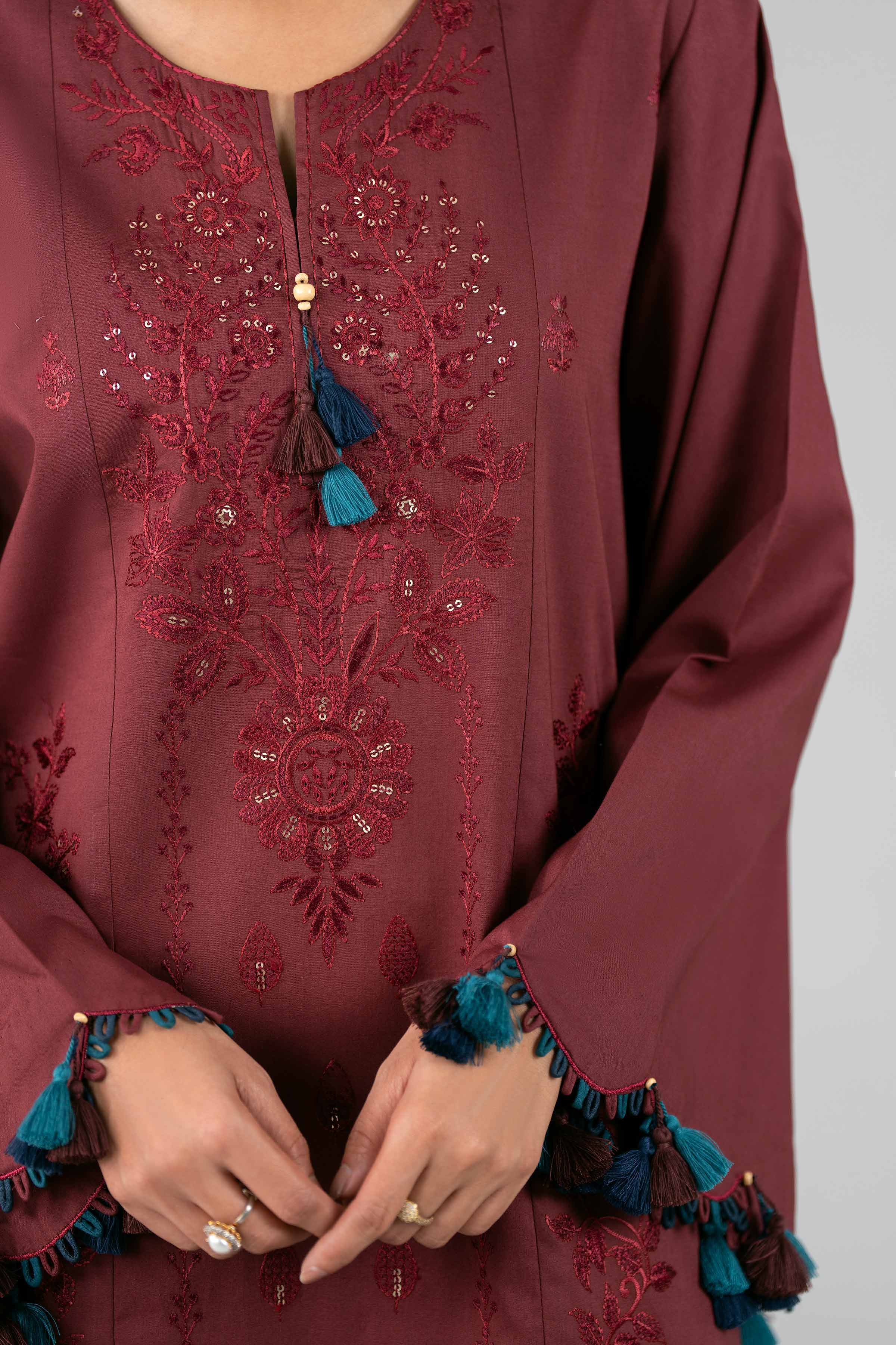 3 Piece - Digital Printed Embroidered Suit - 42601828 for Women - Unstitched Collection | Nishat | Shop Online