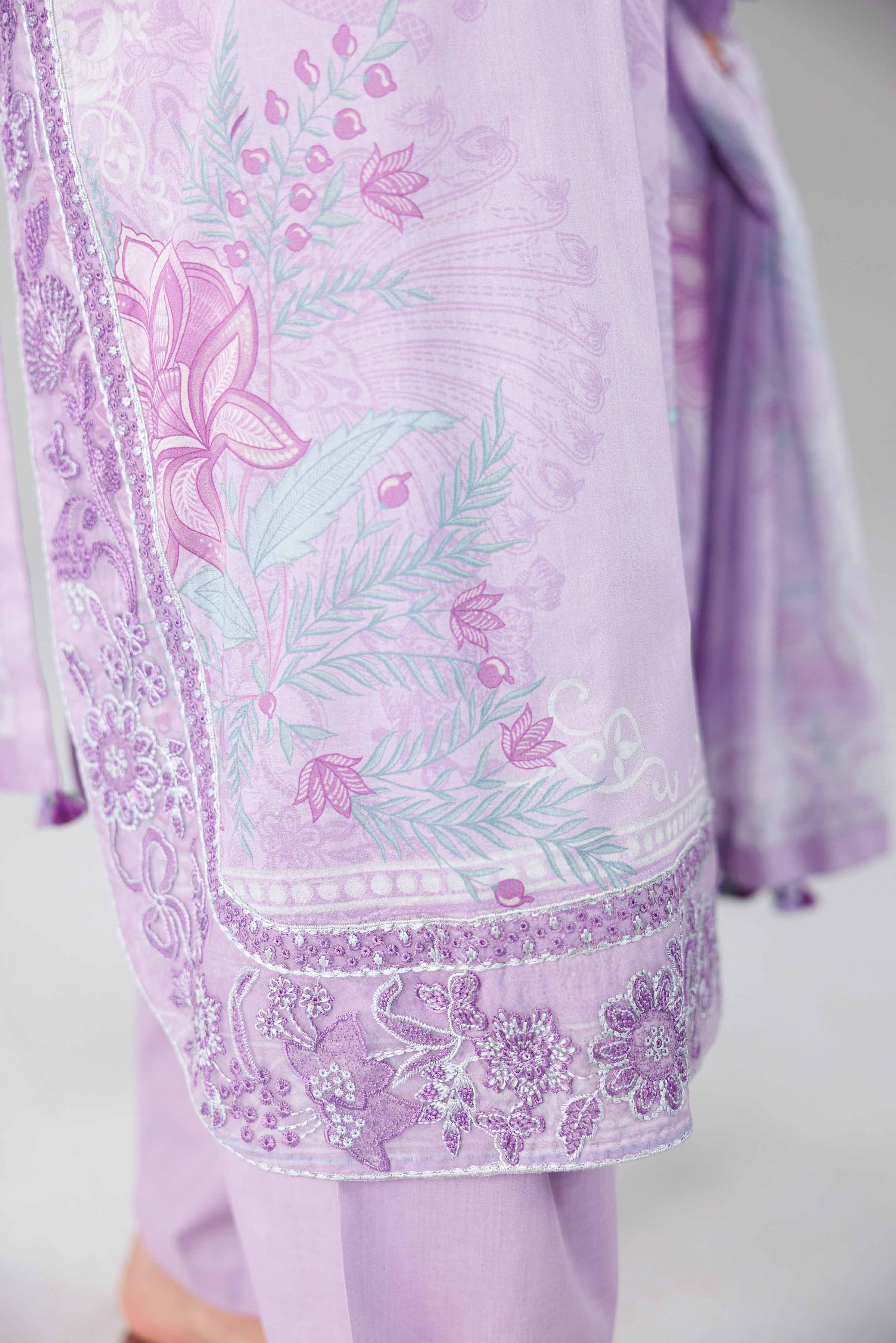 3 Piece - Digital Printed Embroidered Suit - 42601836 for Women - Unstitched Collection | Nishat | Shop Online