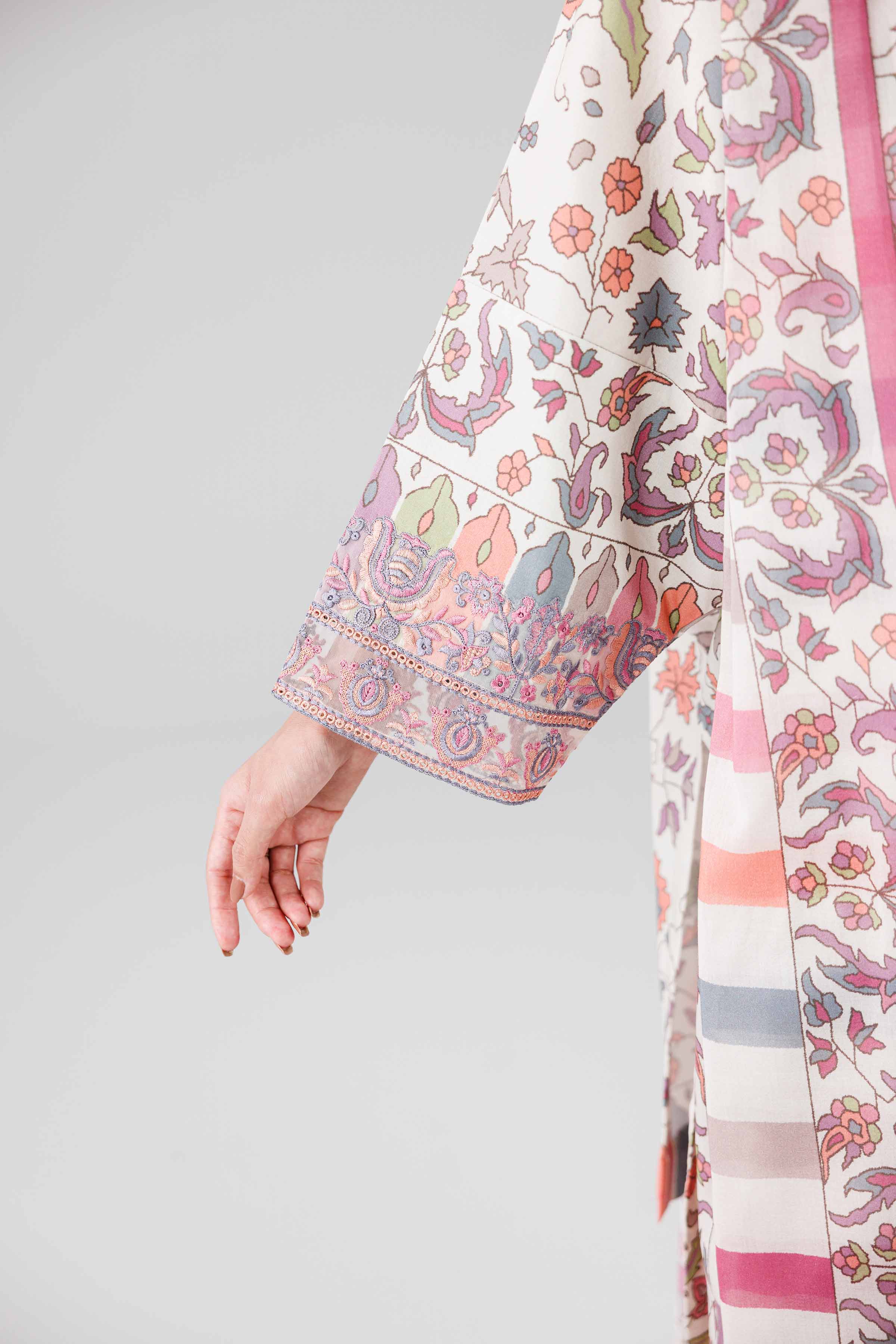 3 Piece - Digital Printed Embroidered Suit - 42601837 for Women - Unstitched Collection | Nishat | Shop Online