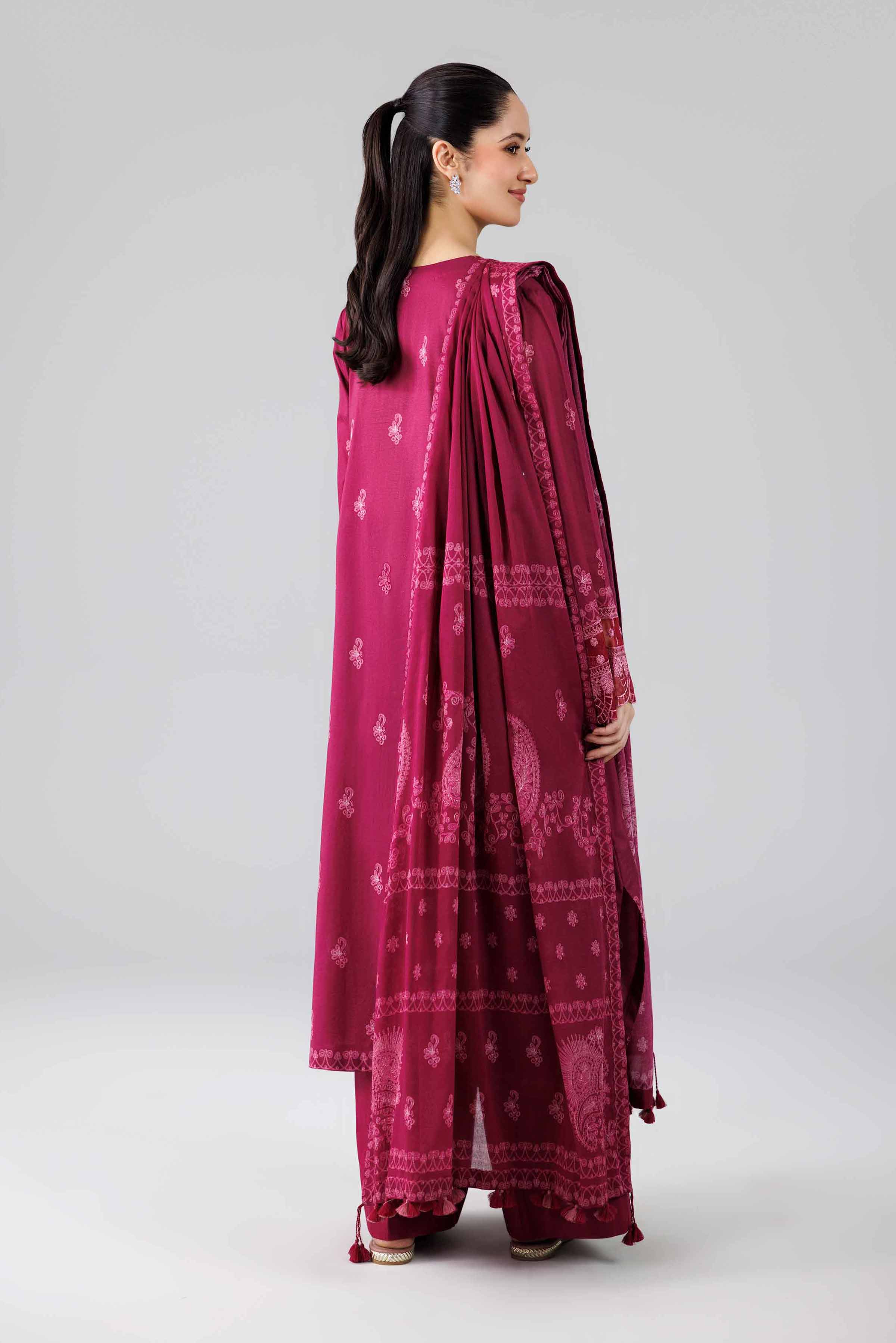 3 Piece - Digital Printed Embroidered Suit - 42601842 for Women - Unstitched Collection | Nishat | Shop Online