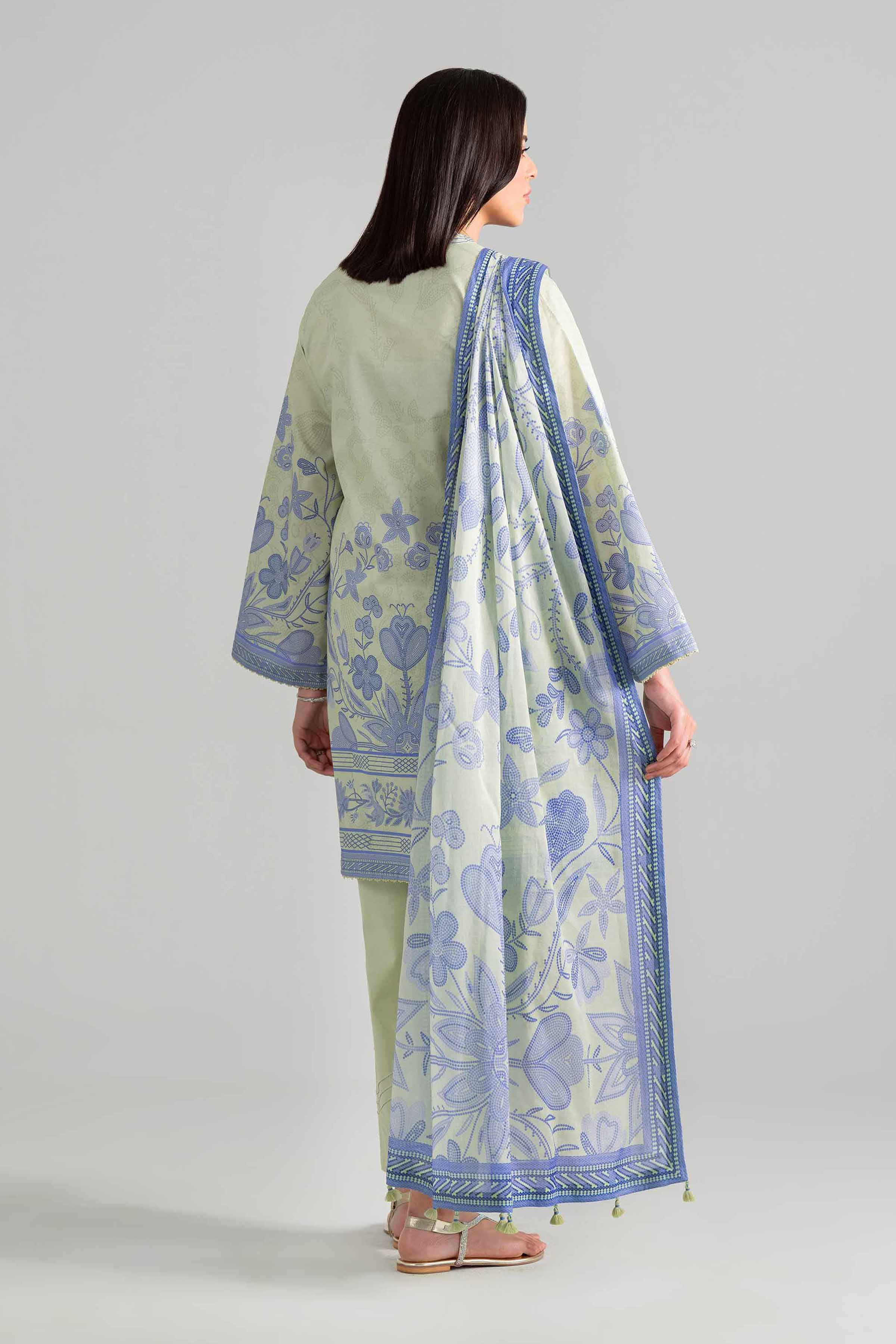 3 Piece - Digital Printed Suit - 42601846