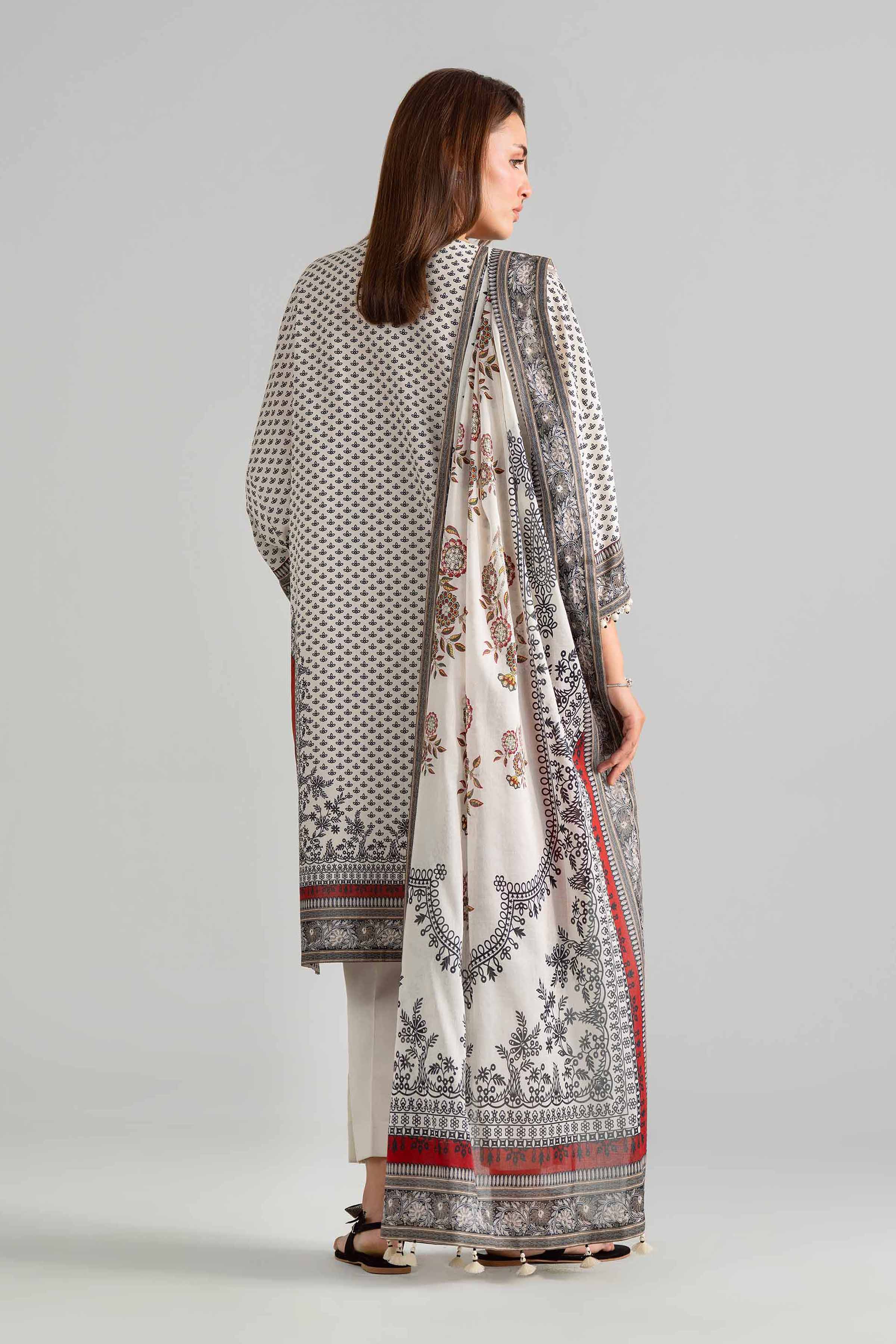 3 Piece - Digital Printed Suit - 42601849 for Women - Unstitched Collection | Nishat | Shop Online