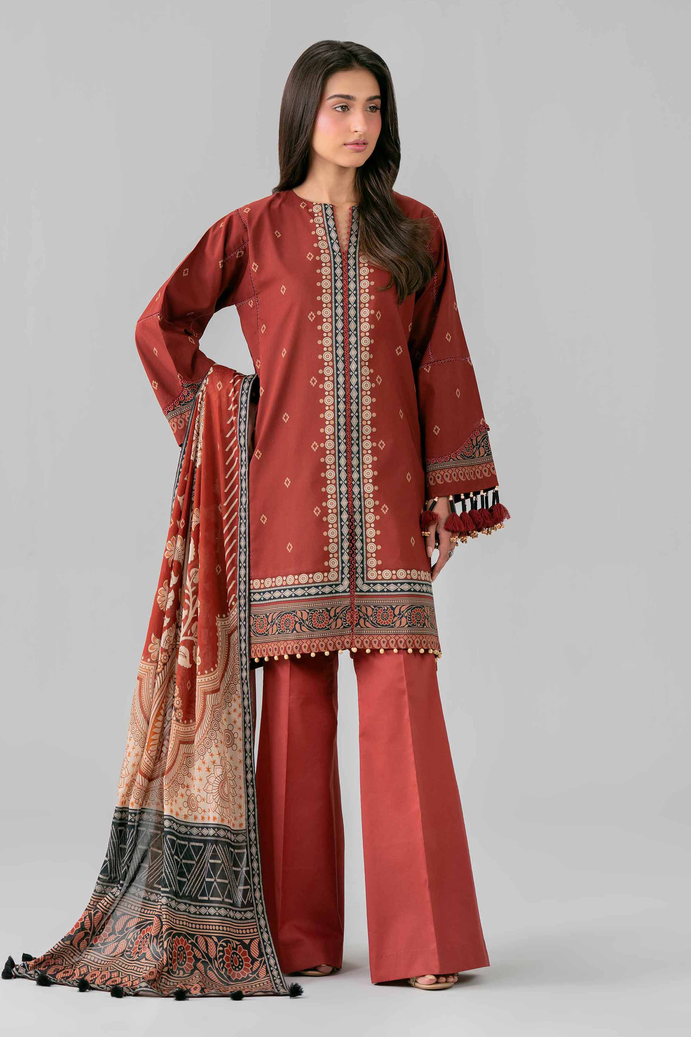 3 Piece - Digital Printed Suit - 42601850