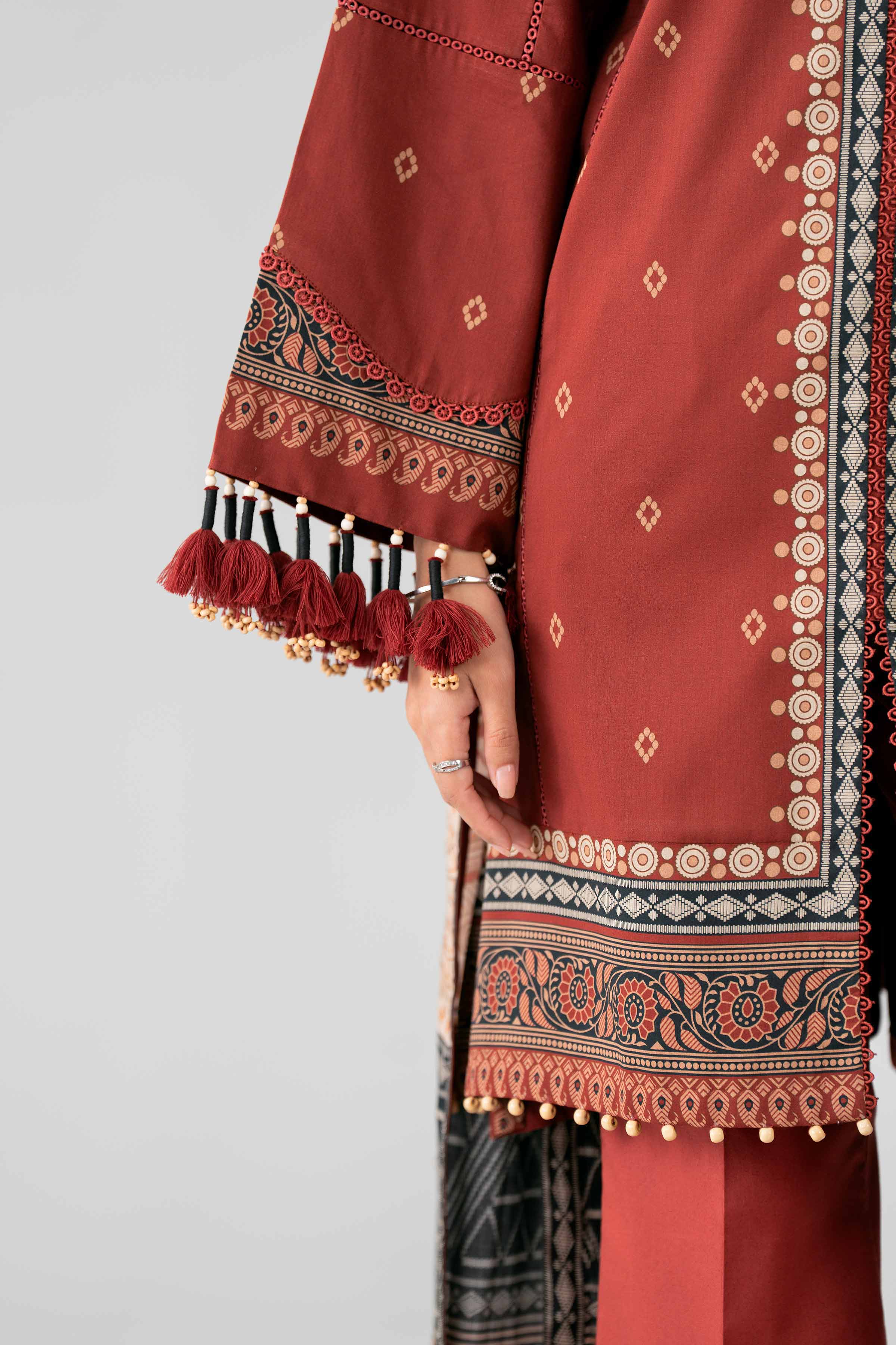 3 Piece - Digital Printed Suit - 42601850