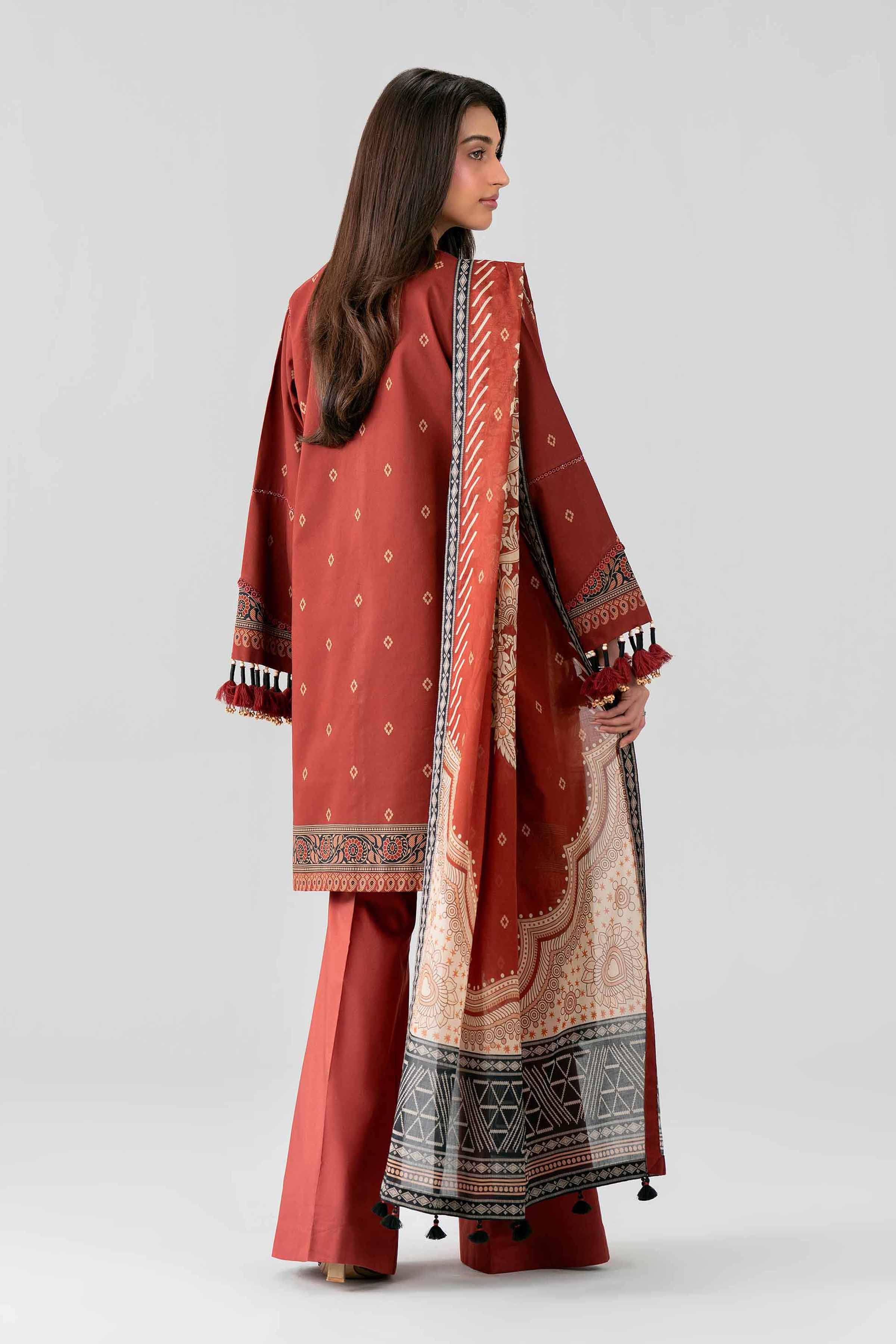 3 Piece - Digital Printed Suit - 42601850