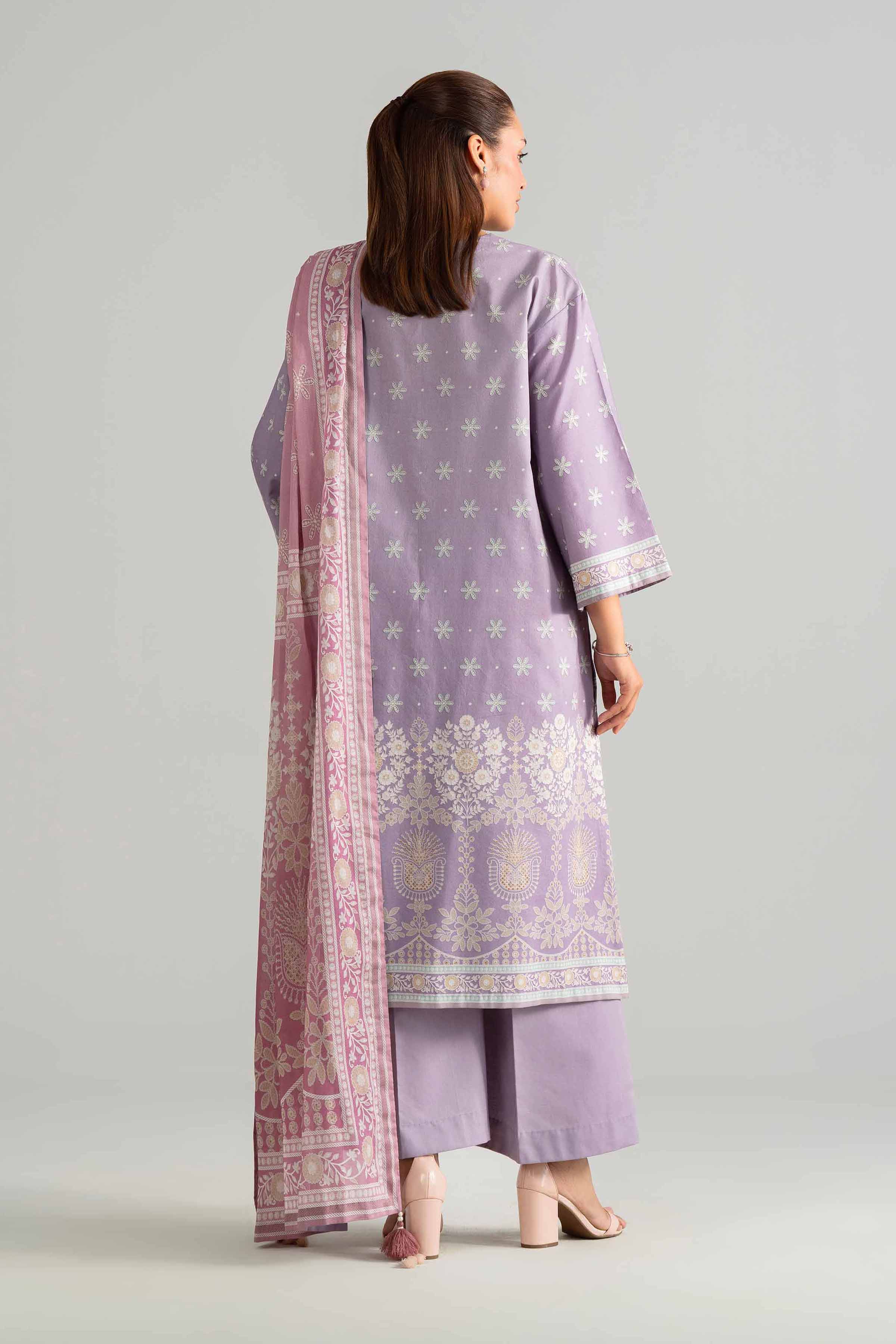 3 Piece - Digital Printed Suit - 42601851 for Women - Unstitched Collection | Nishat | Shop Online