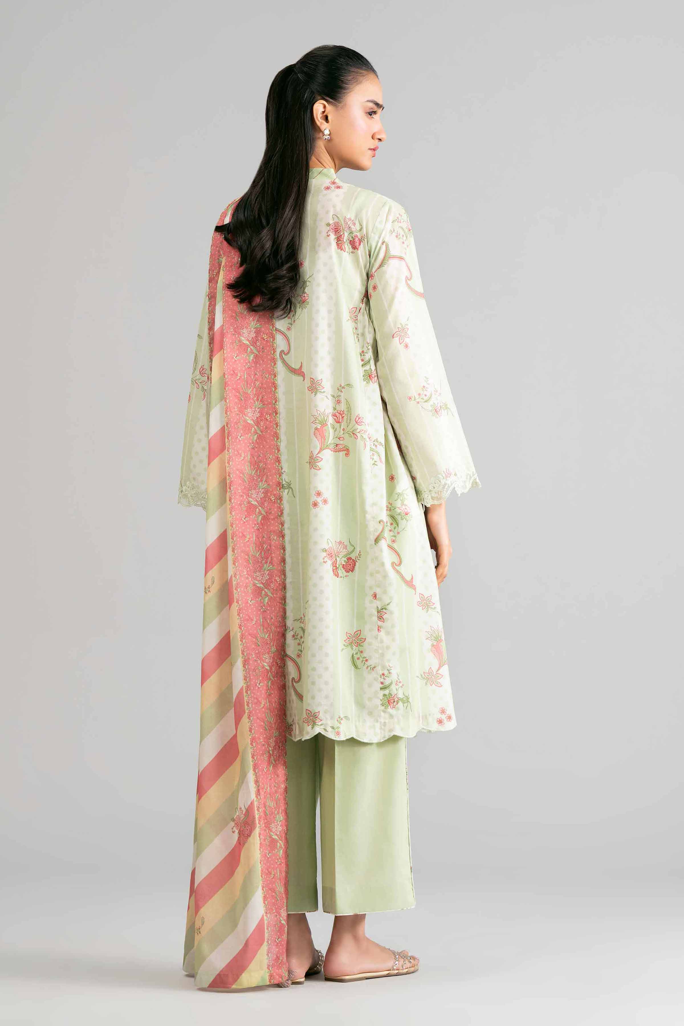 3 Piece - Printed Embroidered Suit - 42601856 for Women - Unstitched Collection | Nishat | Shop Online