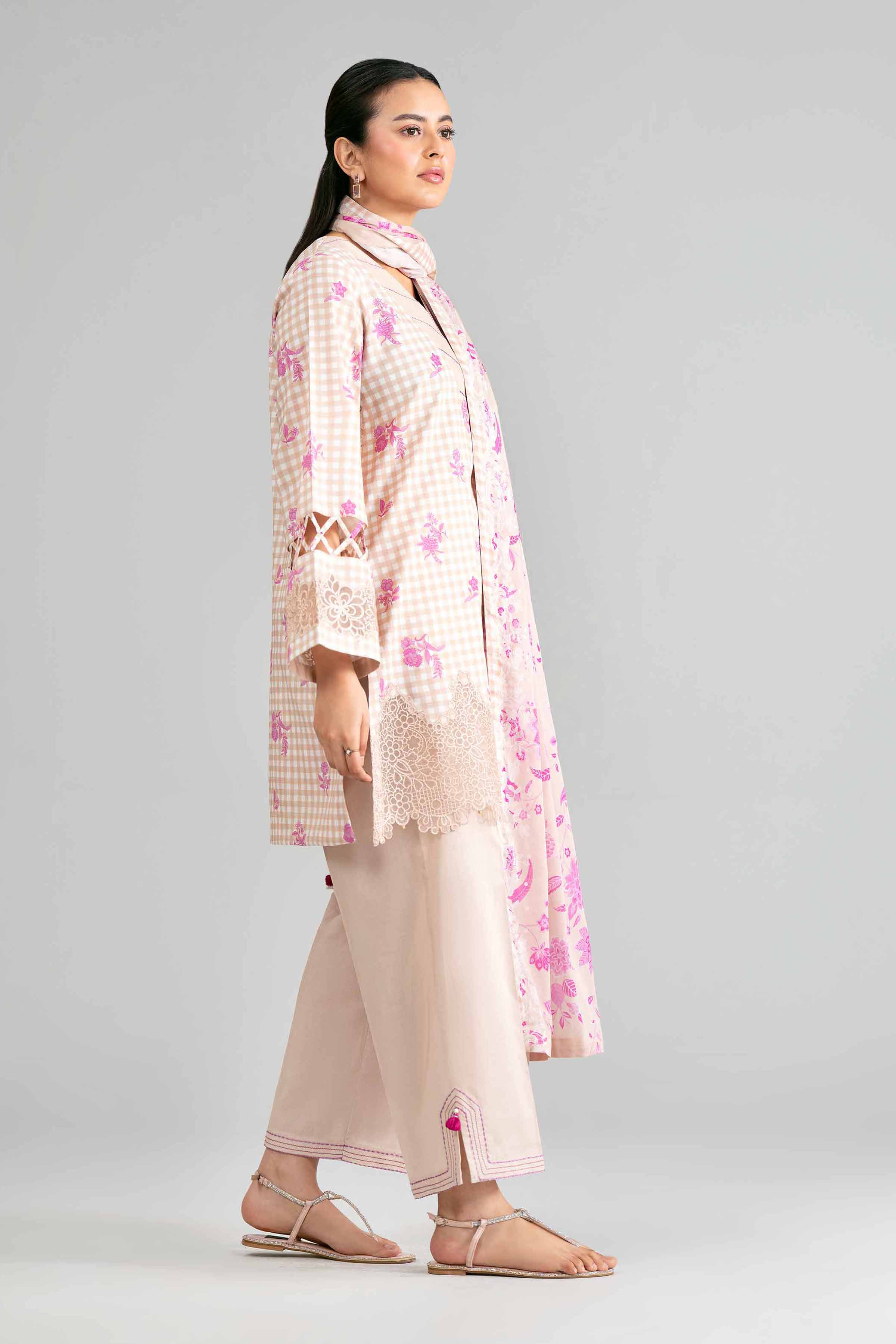 3 Piece - Printed Embroidered Suit - 42601857 for Women - Unstitched Collection | Nishat | Shop Online