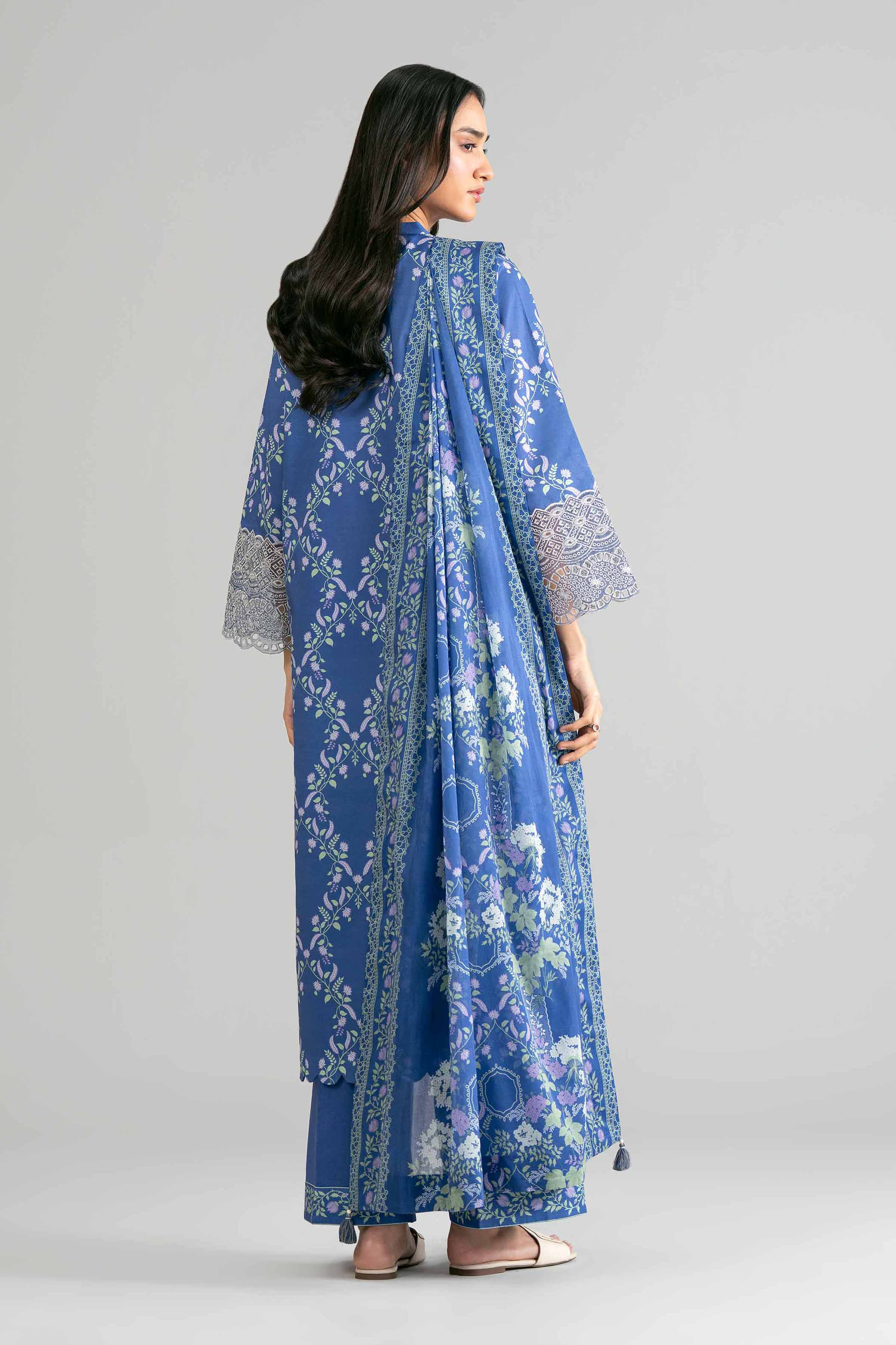 3 Piece - Printed Embroidered Suit - 42601862 for Women - Unstitched Collection | Nishat | Shop Online