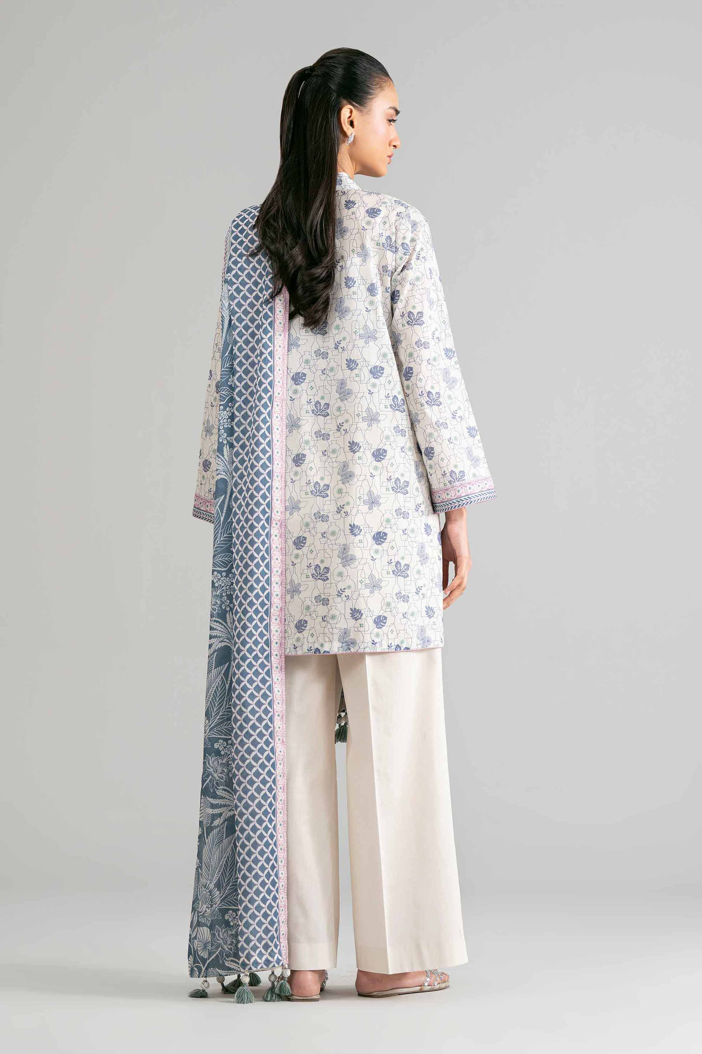 3 Piece - Printed Suit - 42601865 for Women - Unstitched Collection | Nishat | Shop Online