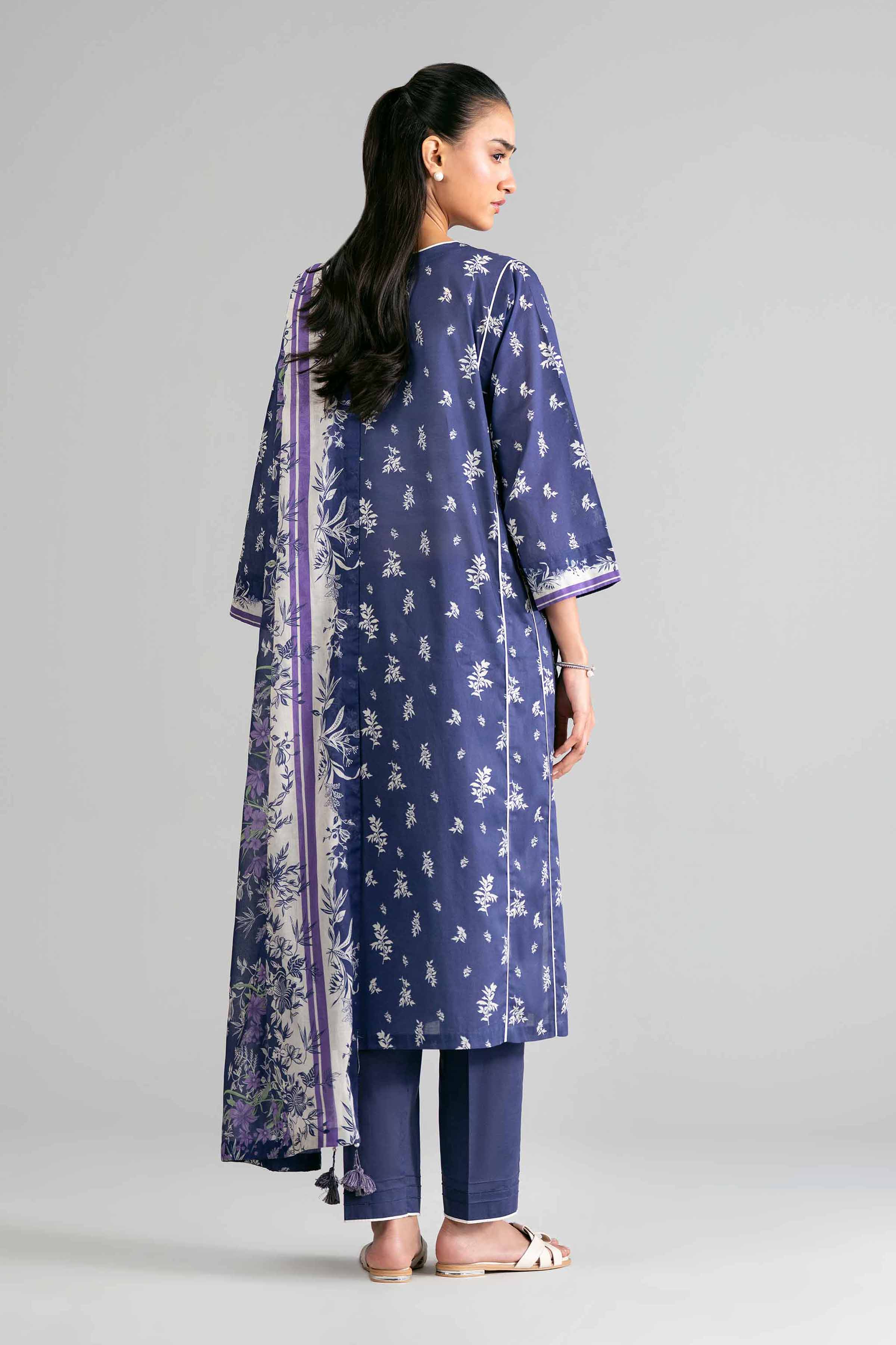 3 Piece - Printed Suit - 42601873 for Women - Unstitched Collection | Nishat | Shop Online