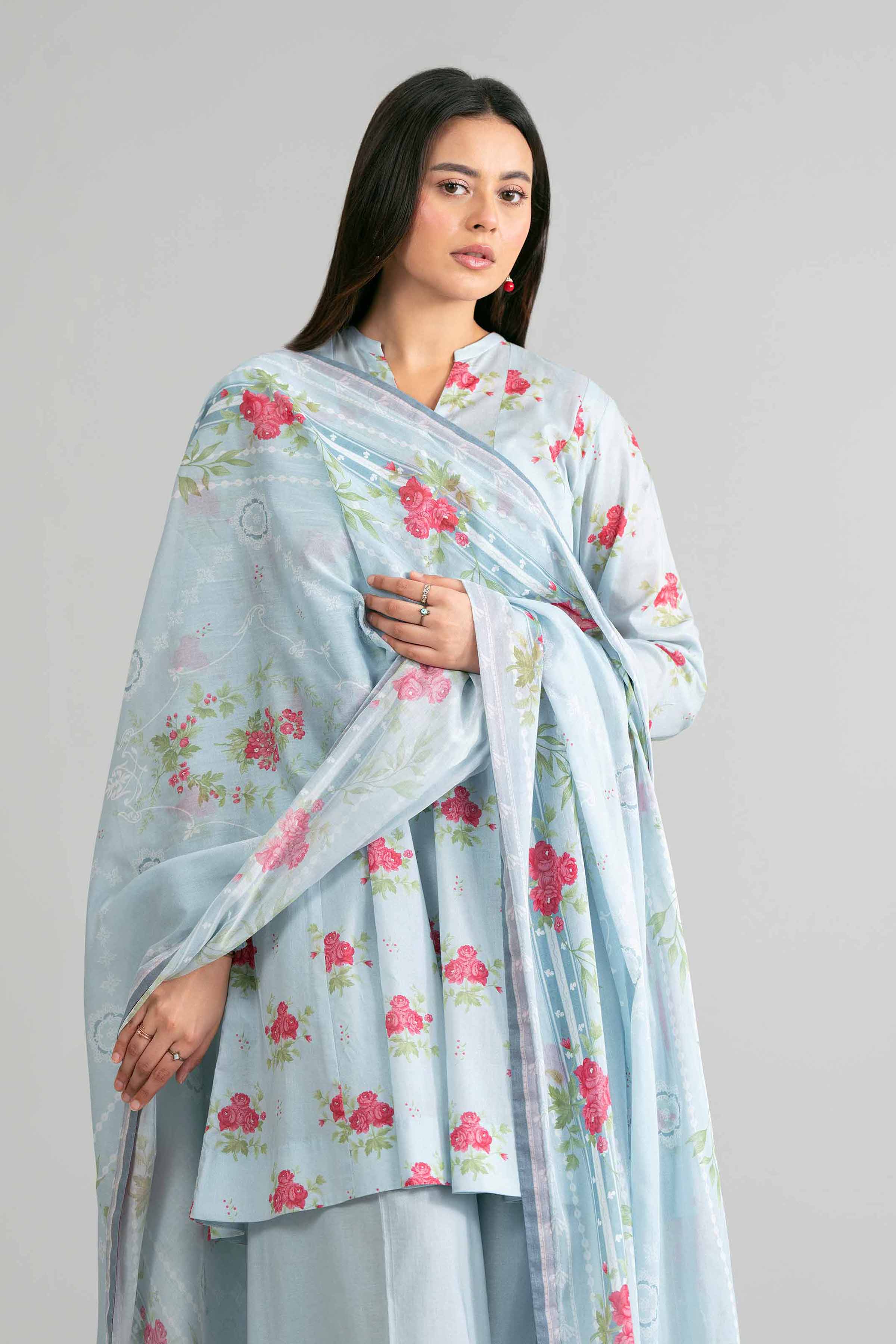 3 Piece - Printed Suit - 42601876 for Women - Unstitched Collection | Nishat | Shop Online