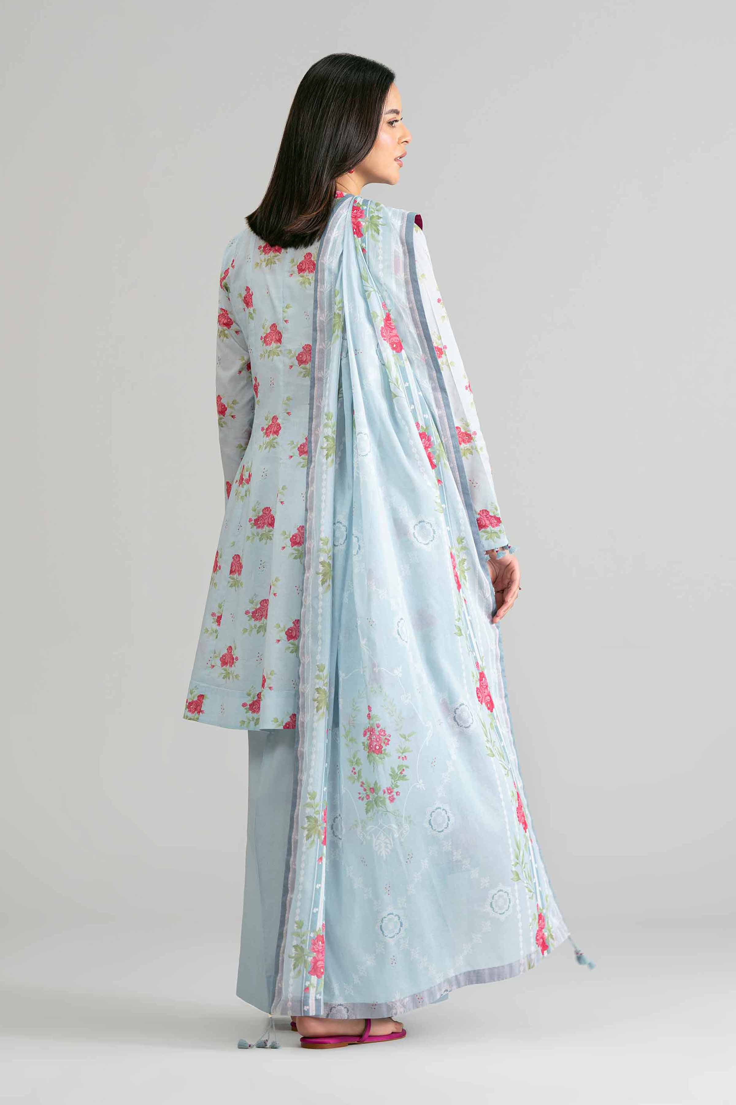 3 Piece - Printed Suit - 42601876 for Women - Unstitched Collection | Nishat | Shop Online