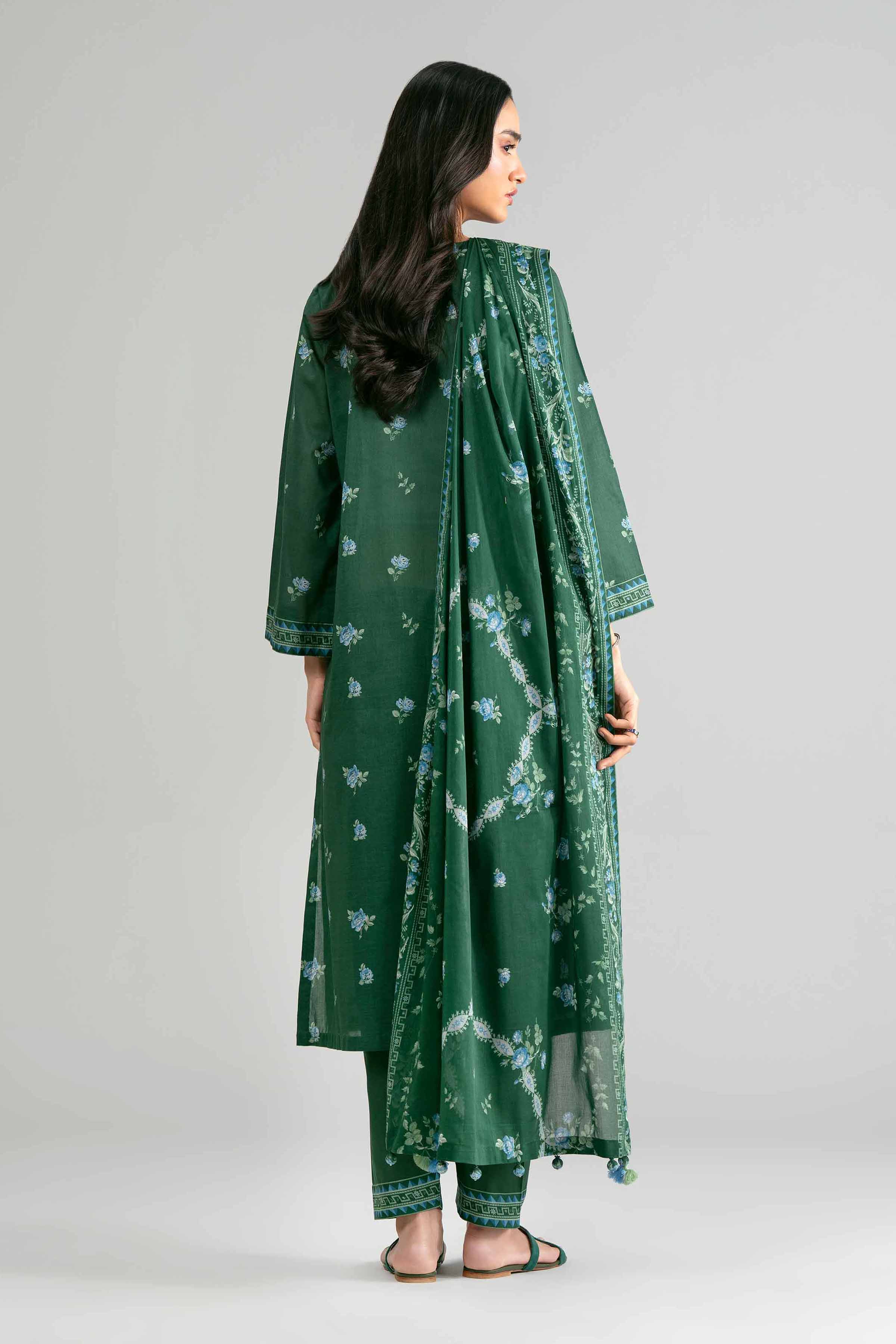 3 Piece - Printed Suit - 42601878 for Women - Unstitched Collection | Nishat | Shop Online