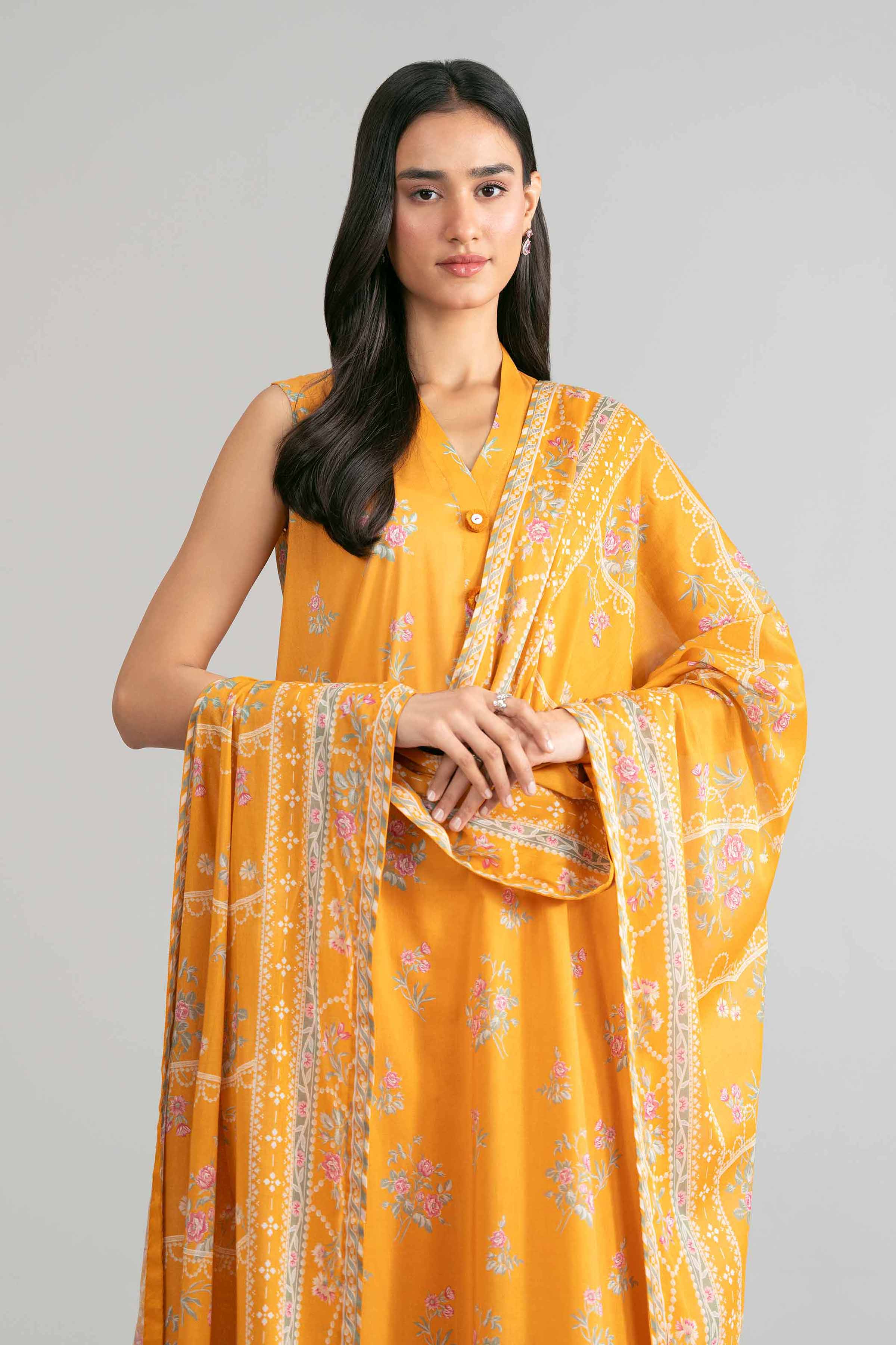 3 Piece - Printed Suit - 42601884 for Women - Unstitched Collection | Nishat | Shop Online