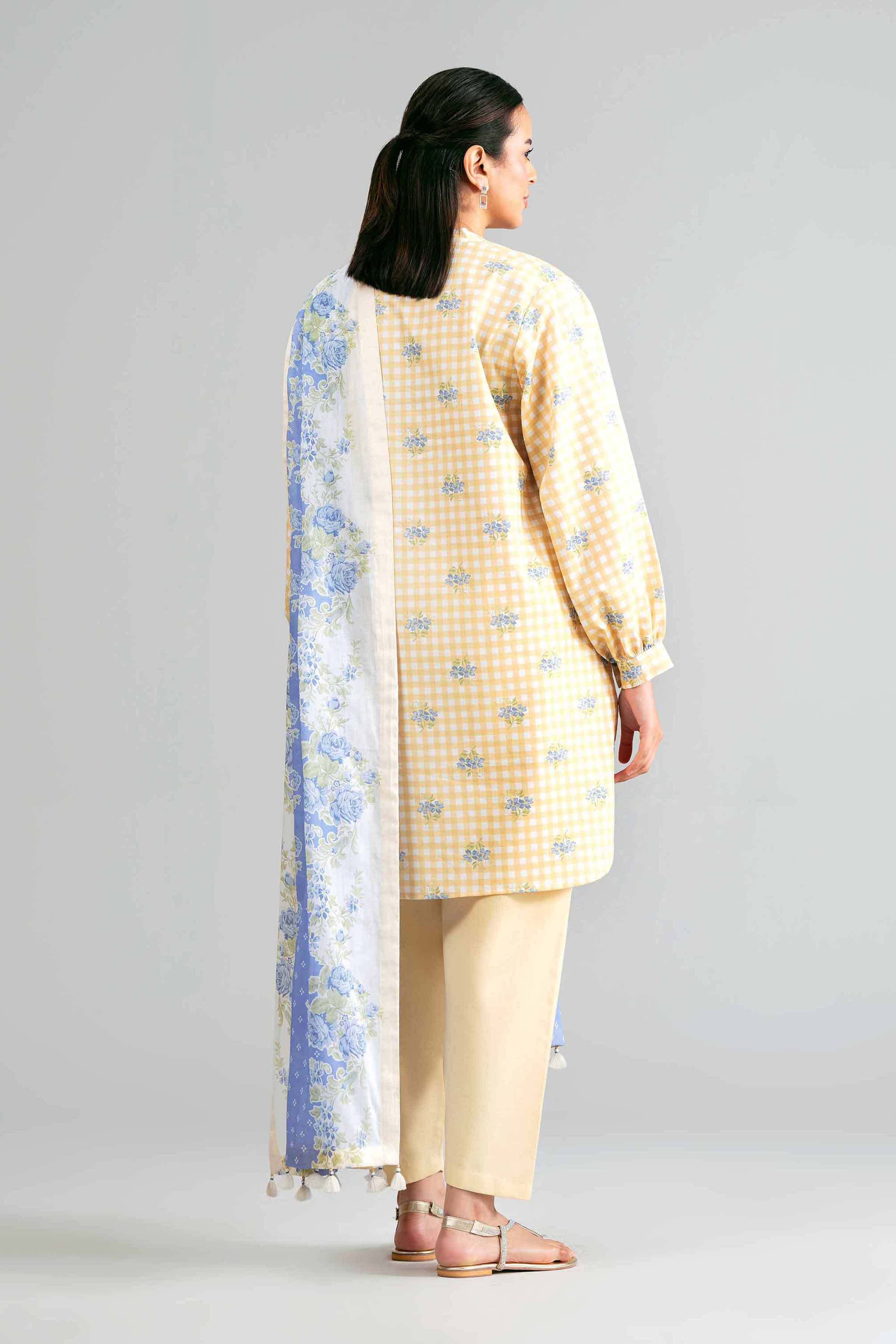 3 Piece - Printed Suit - 42601885 for Women - Unstitched Collection | Nishat | Shop Online