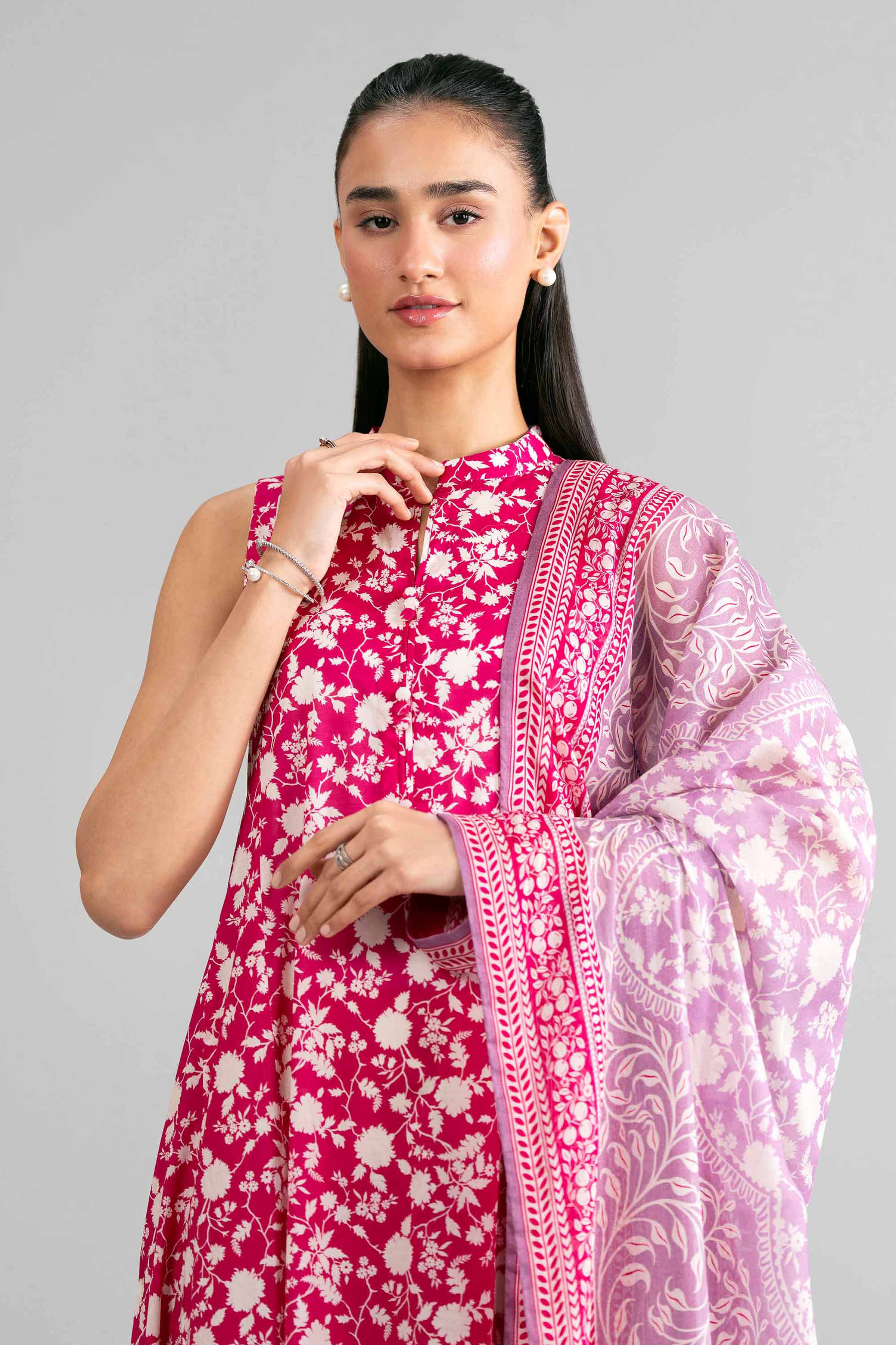 3 Piece - Printed Suit - 42601887 for Women - Unstitched Collection | Nishat | Shop Online