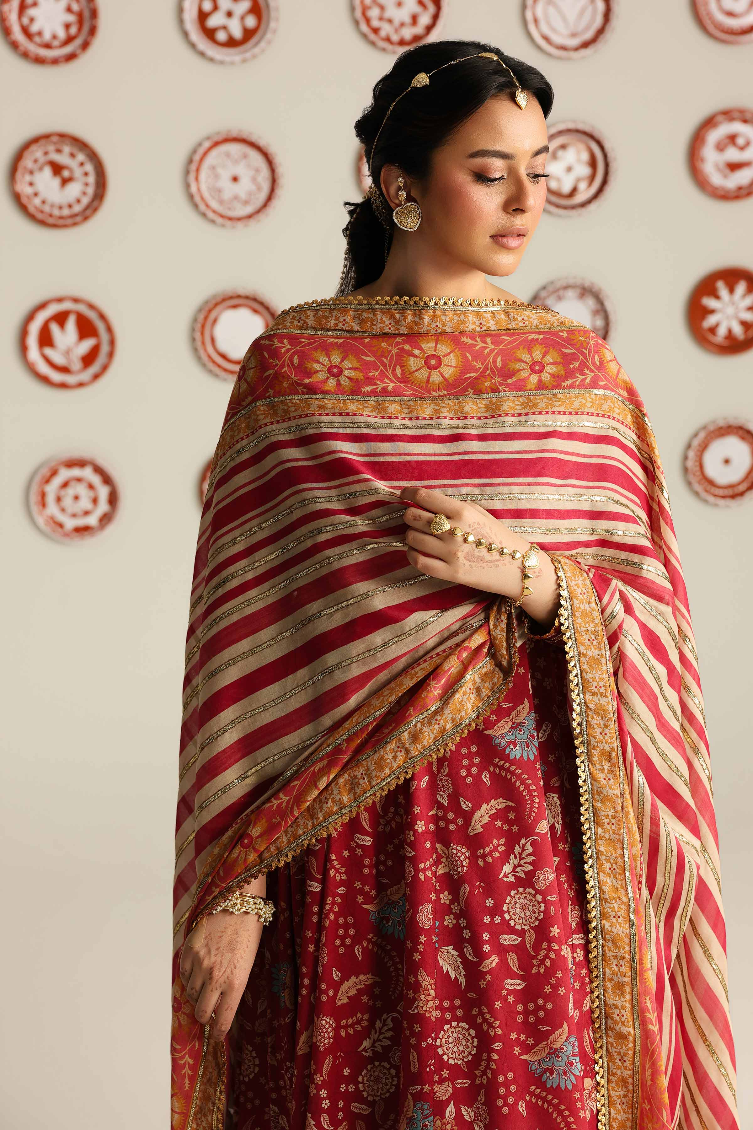 3 Piece - Printed Suit - 42601888 for Women - Unstitched Collection | Nishat | Shop Online