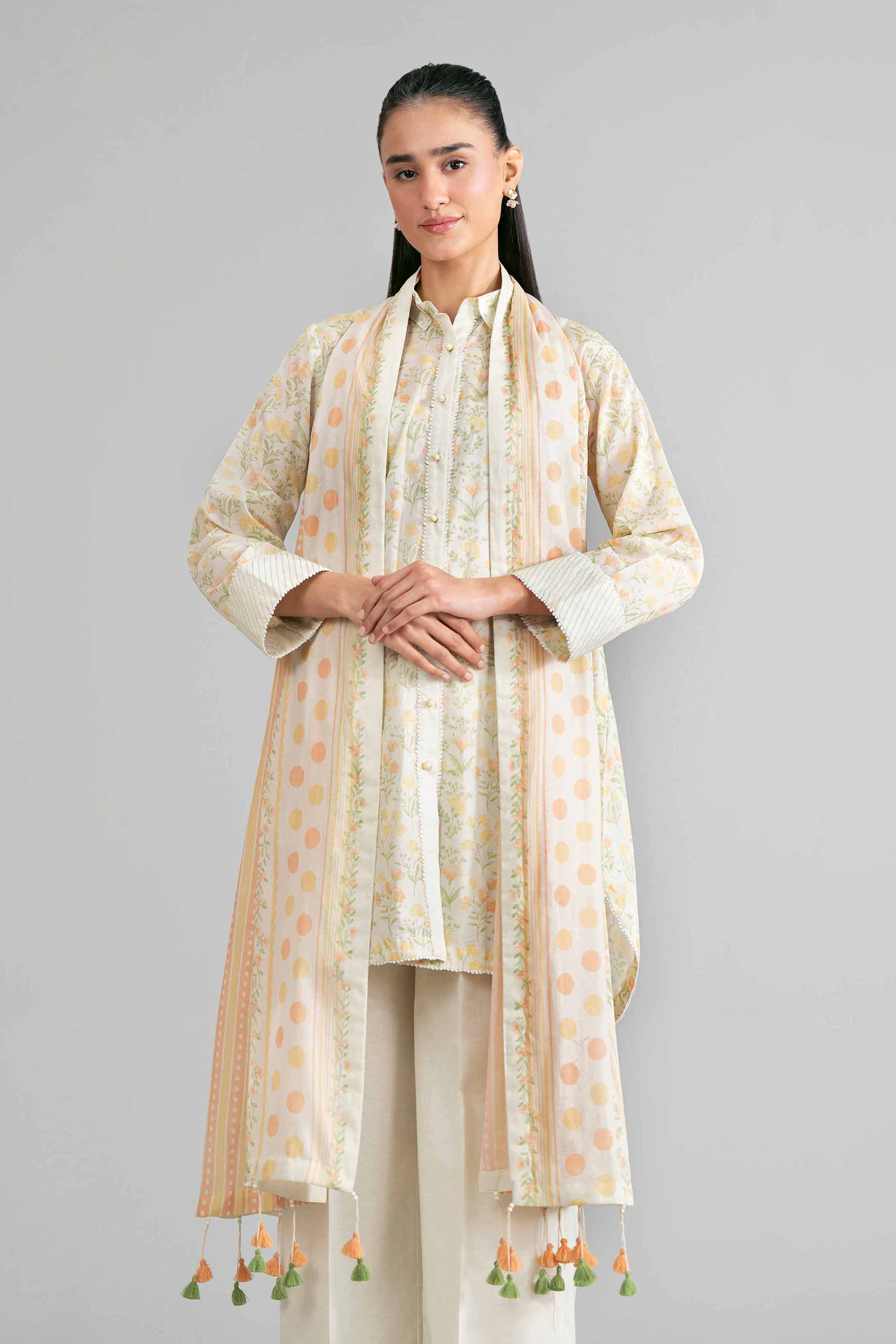 3 Piece - Printed Suit - 42601893 for Women - Unstitched Collection | Nishat | Shop Online