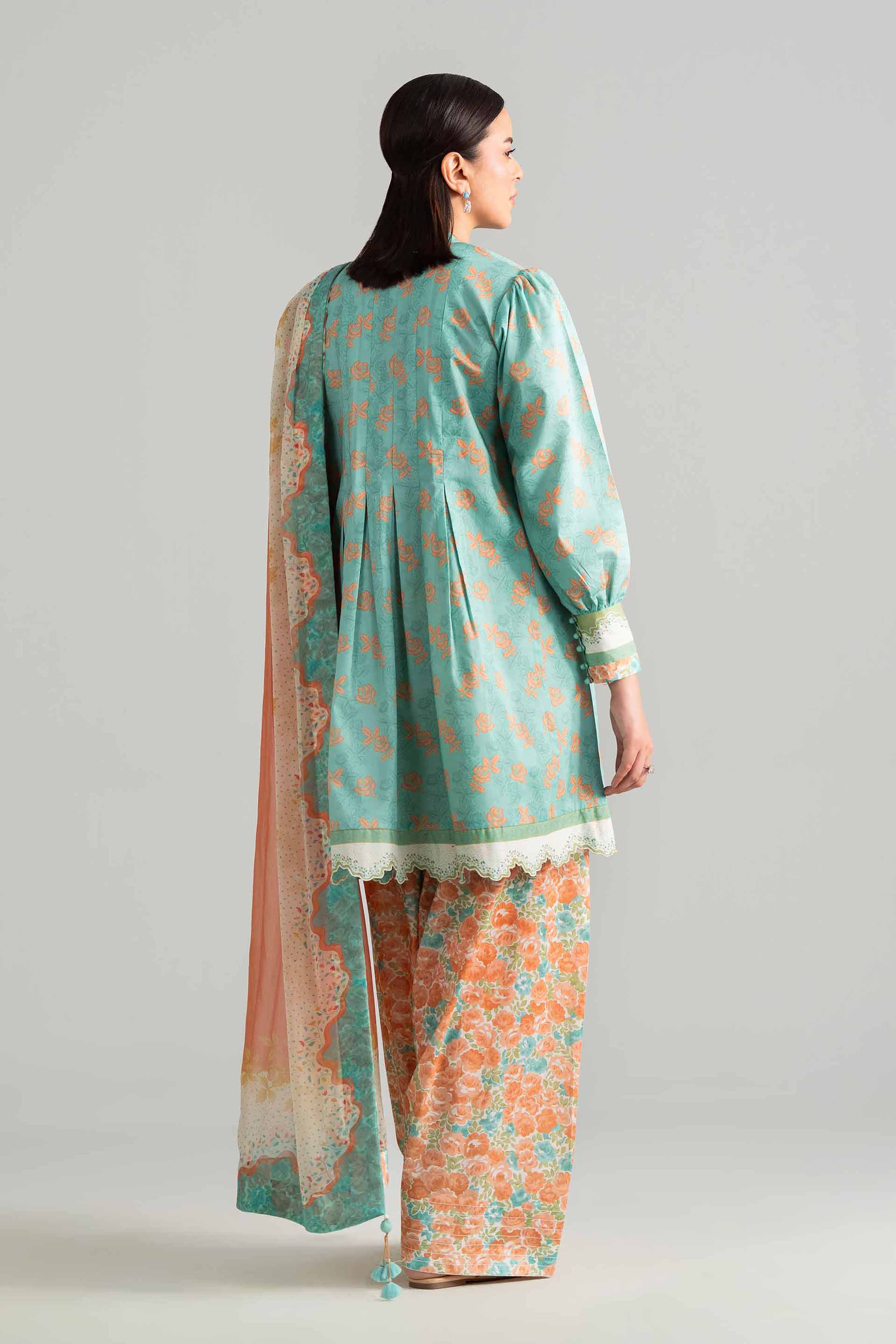 3 Piece - Digital Printed Suit - 42601894 for Women - Unstitched Collection | Nishat | Shop Online
