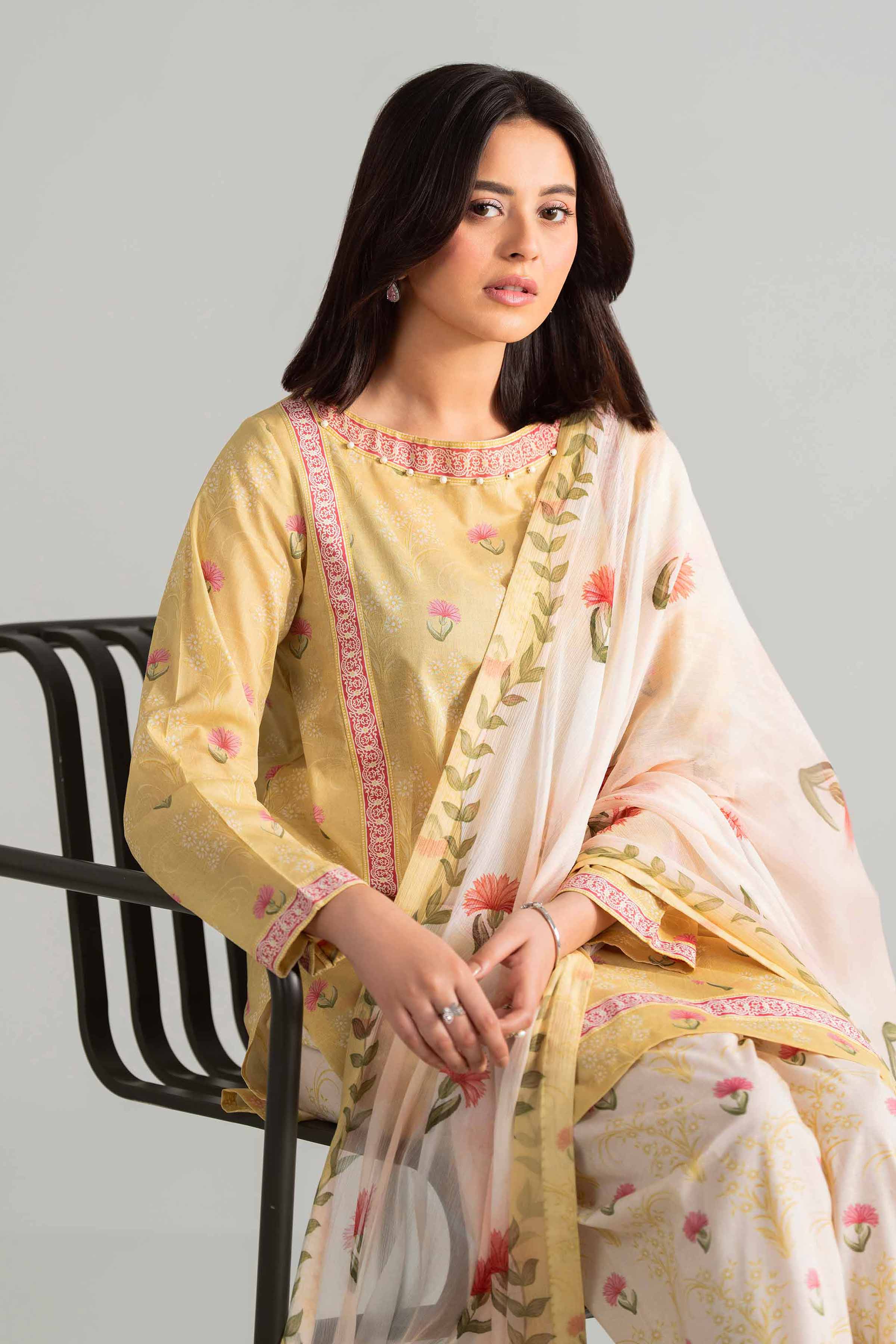 3 Piece - Digital Printed Suit - 42601895 for Women - Unstitched Collection | Nishat | Shop Online