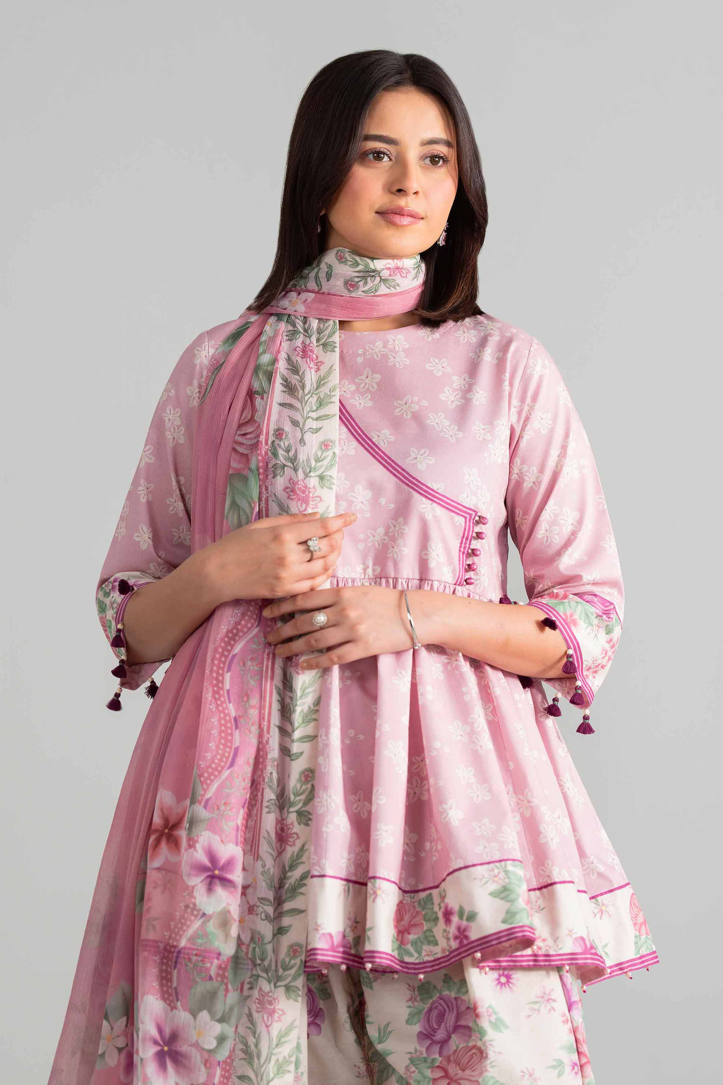 3 Piece - Digital Printed Suit - 42601896 for Women - Unstitched Collection | Nishat | Shop Online