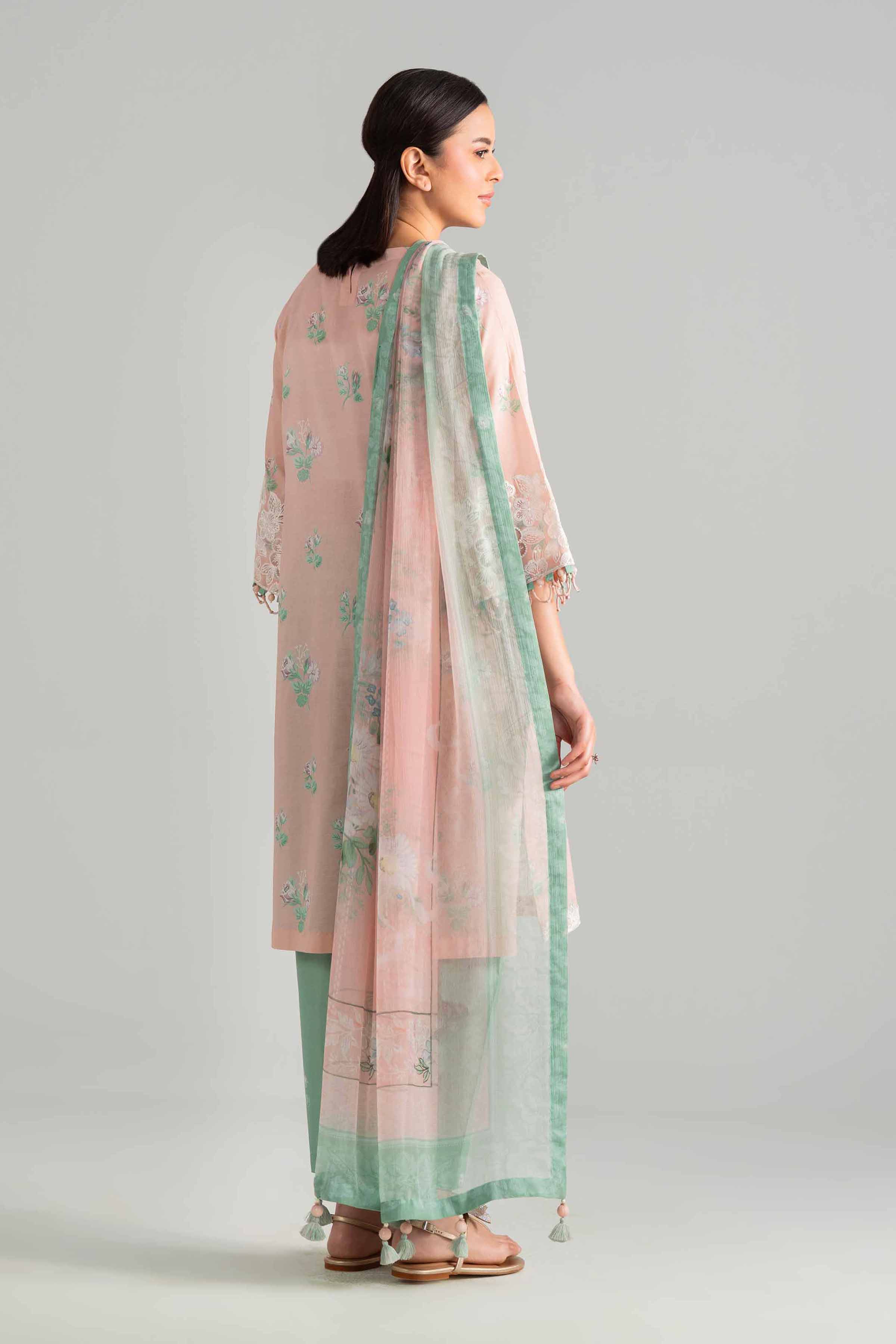 3 Piece - Digital Printed Embroidered Suit - 42601910 for Women - Unstitched Collection | Nishat | Shop Online