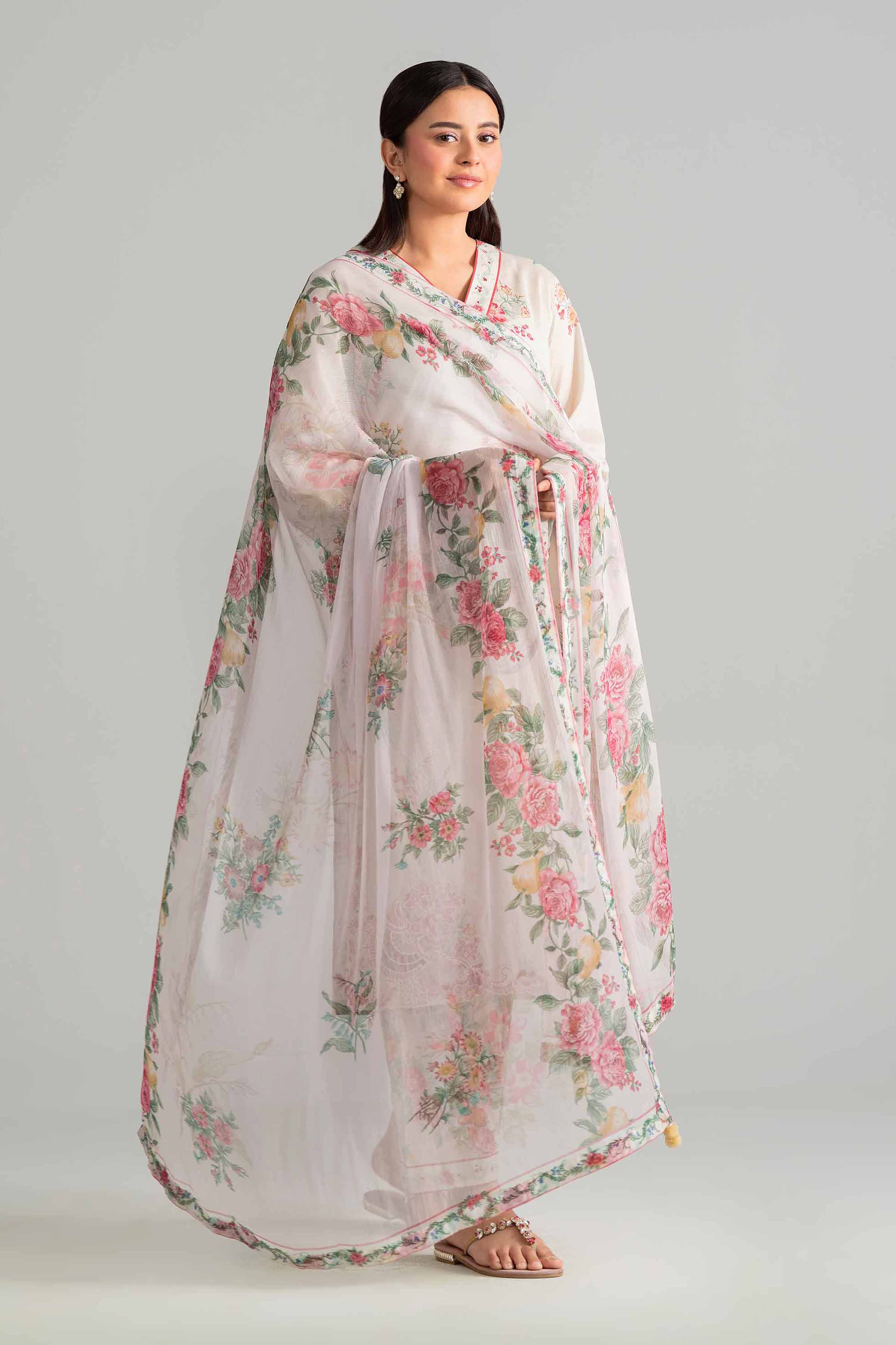 3 Piece - Digital Printed Embroidered Suit - 42601912 for Women - Unstitched Collection | Nishat | Shop Online