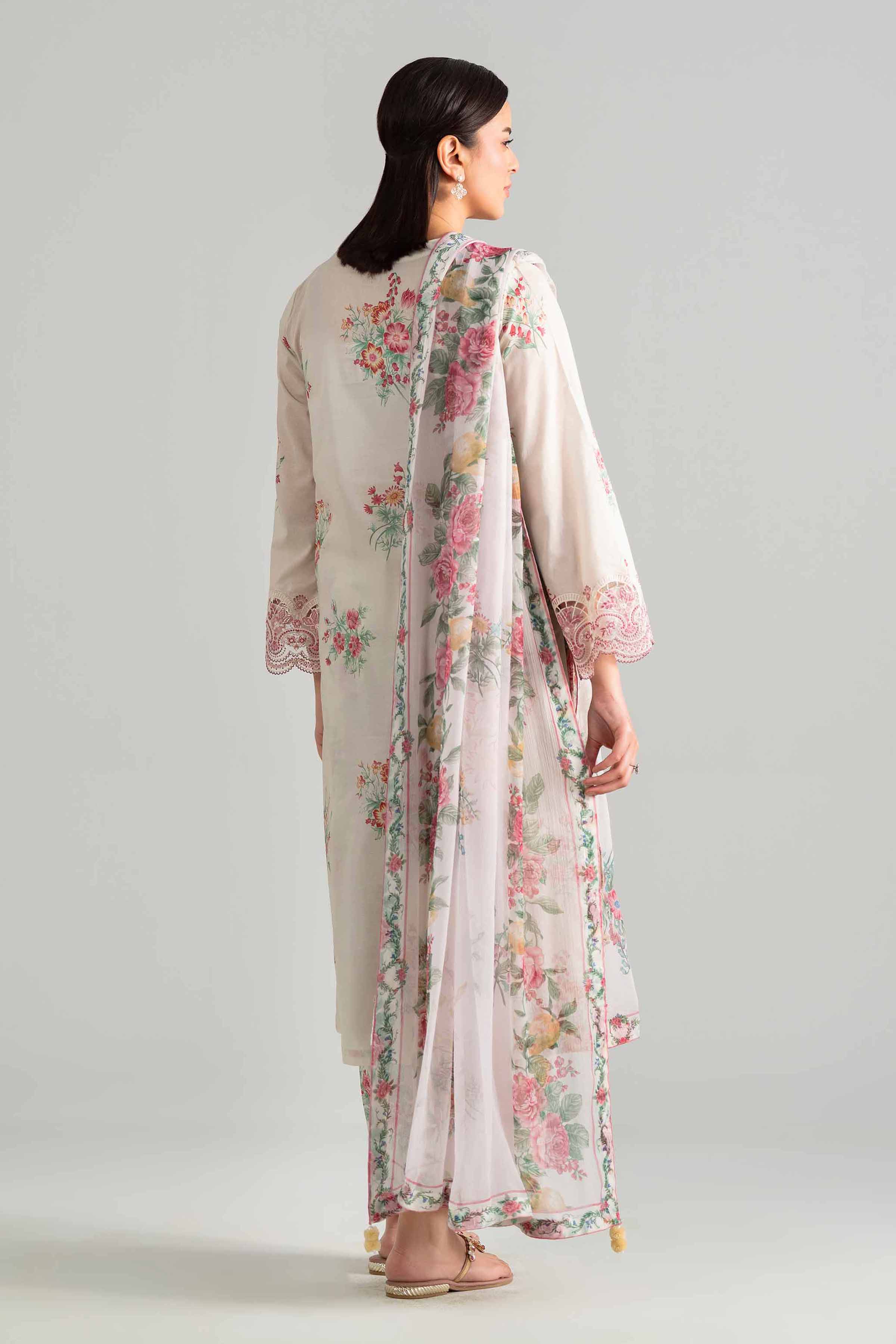 3 Piece - Digital Printed Embroidered Suit - 42601912 for Women - Unstitched Collection | Nishat | Shop Online